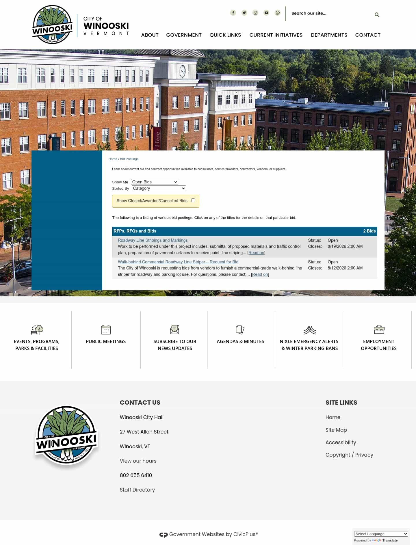 Latest website image capture