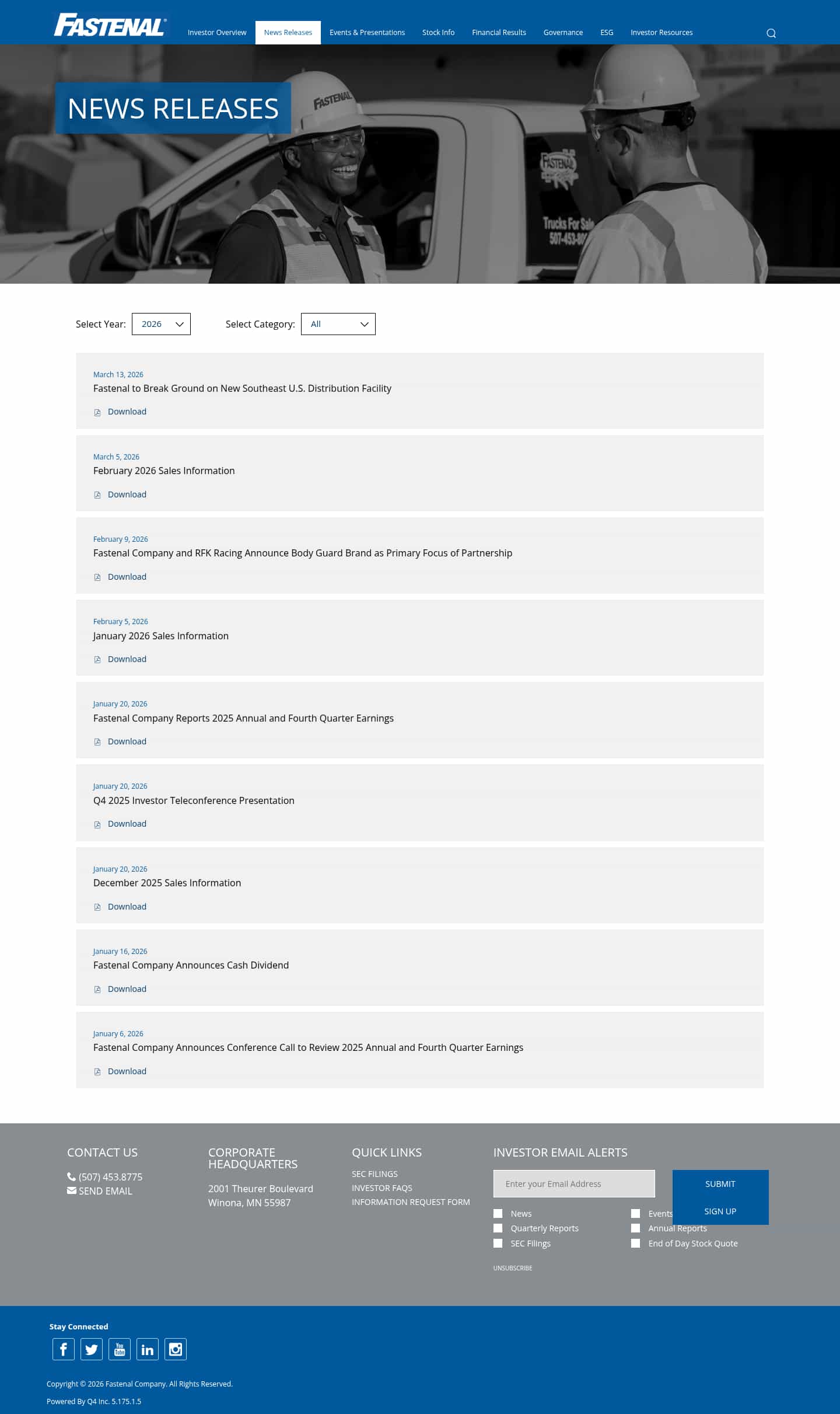 Latest website image capture