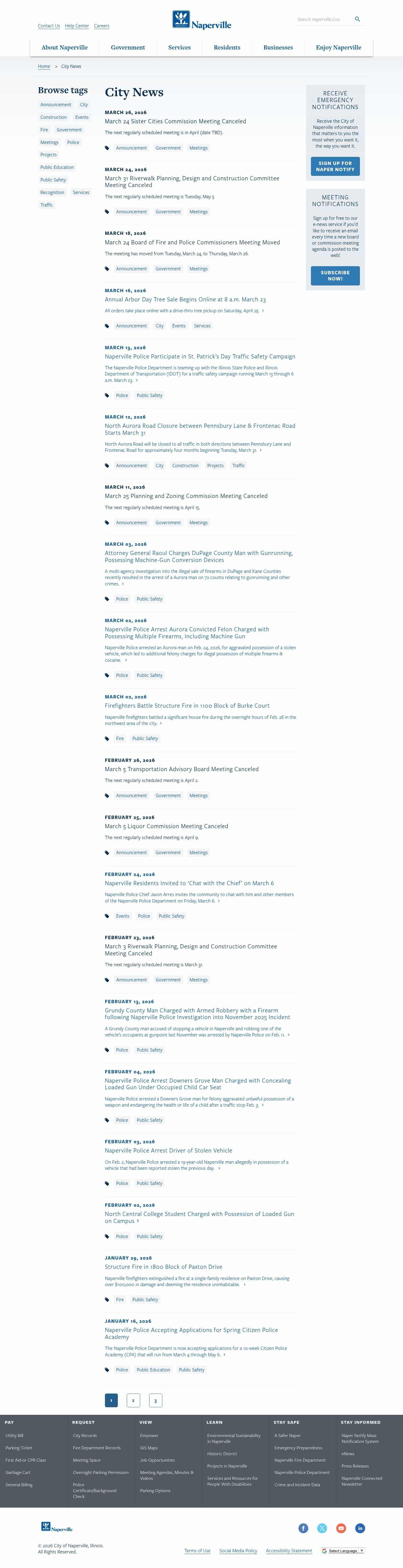 Latest website image capture