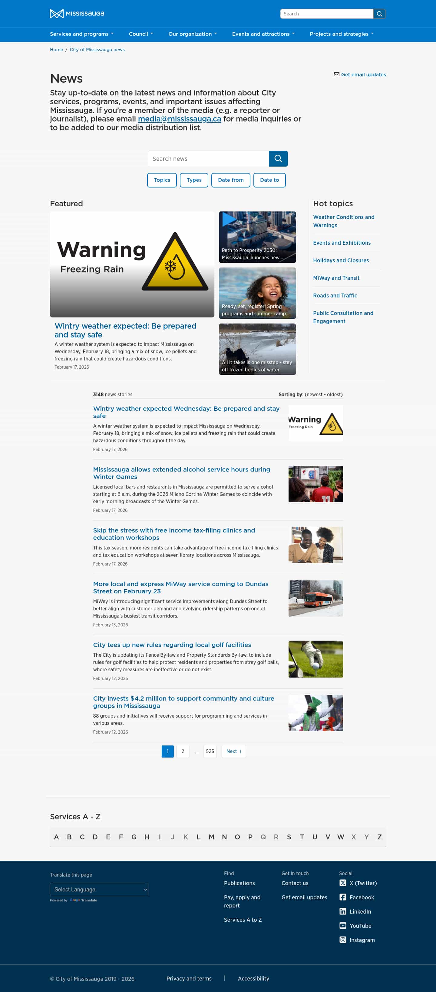 Latest website image capture