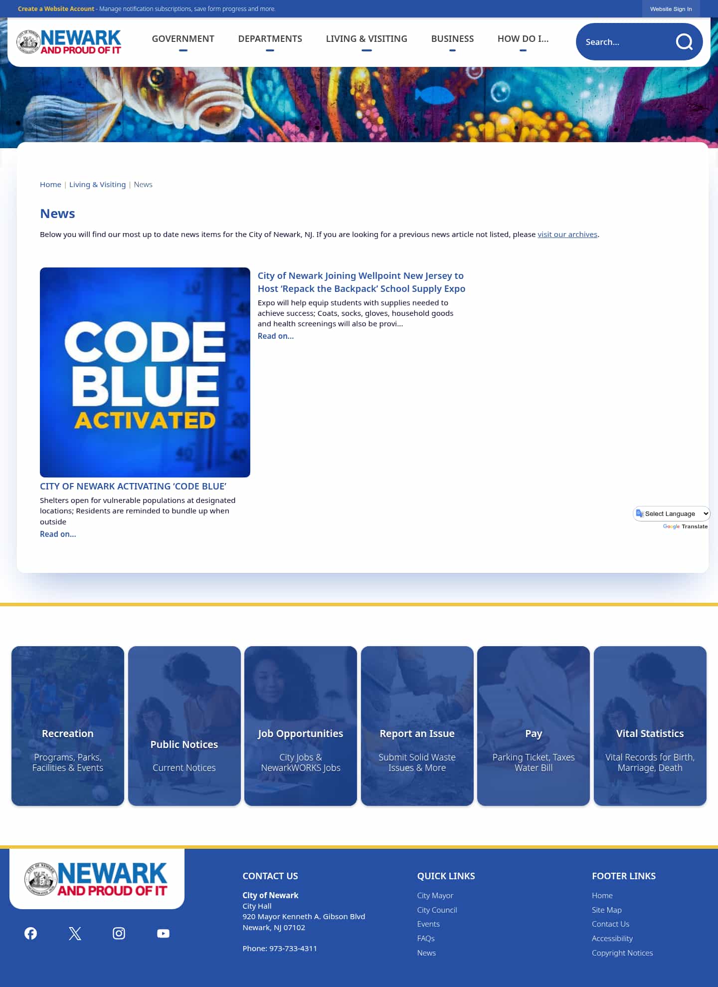 Latest website image capture