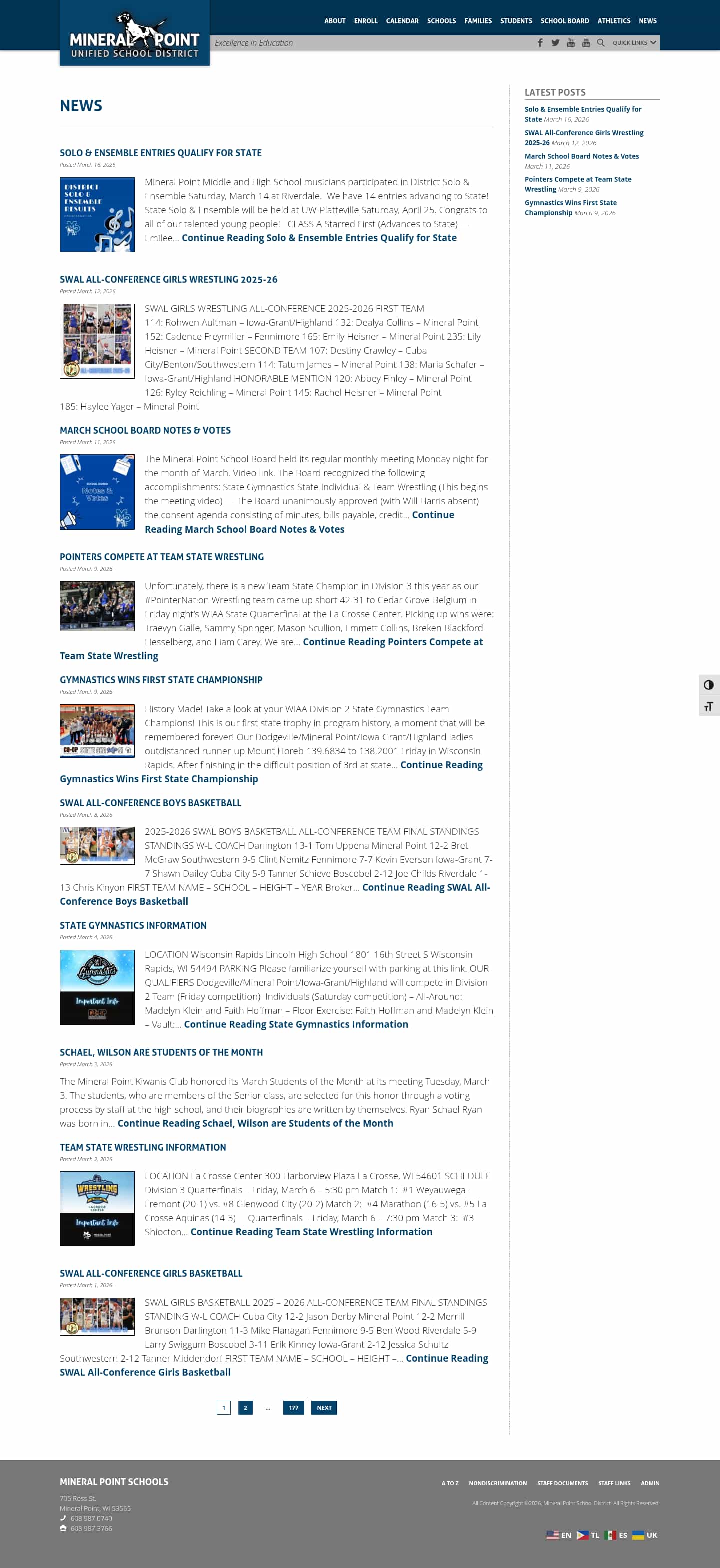 Latest website image capture