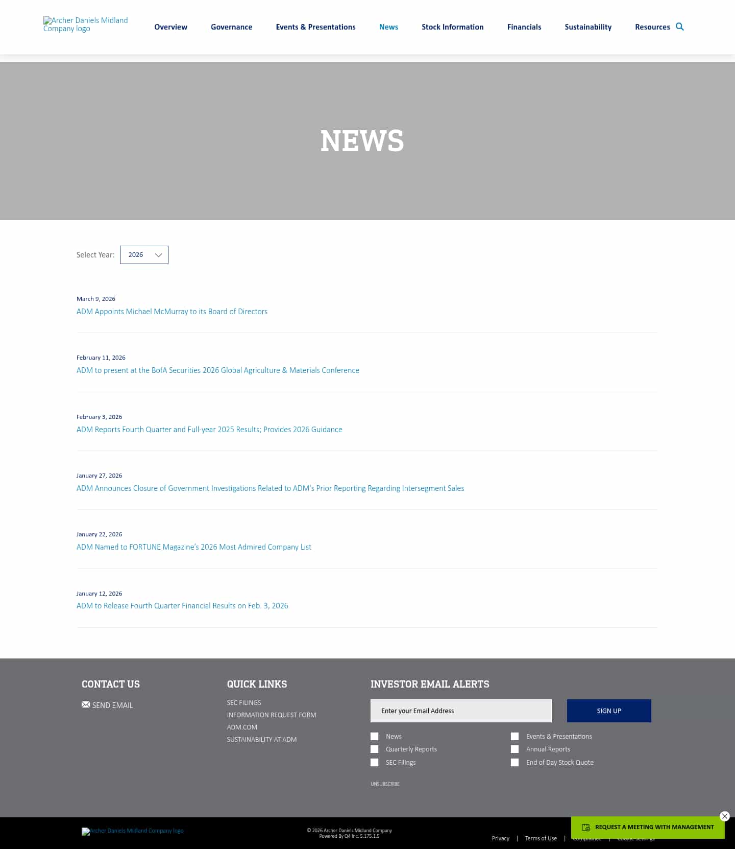 Latest website image capture