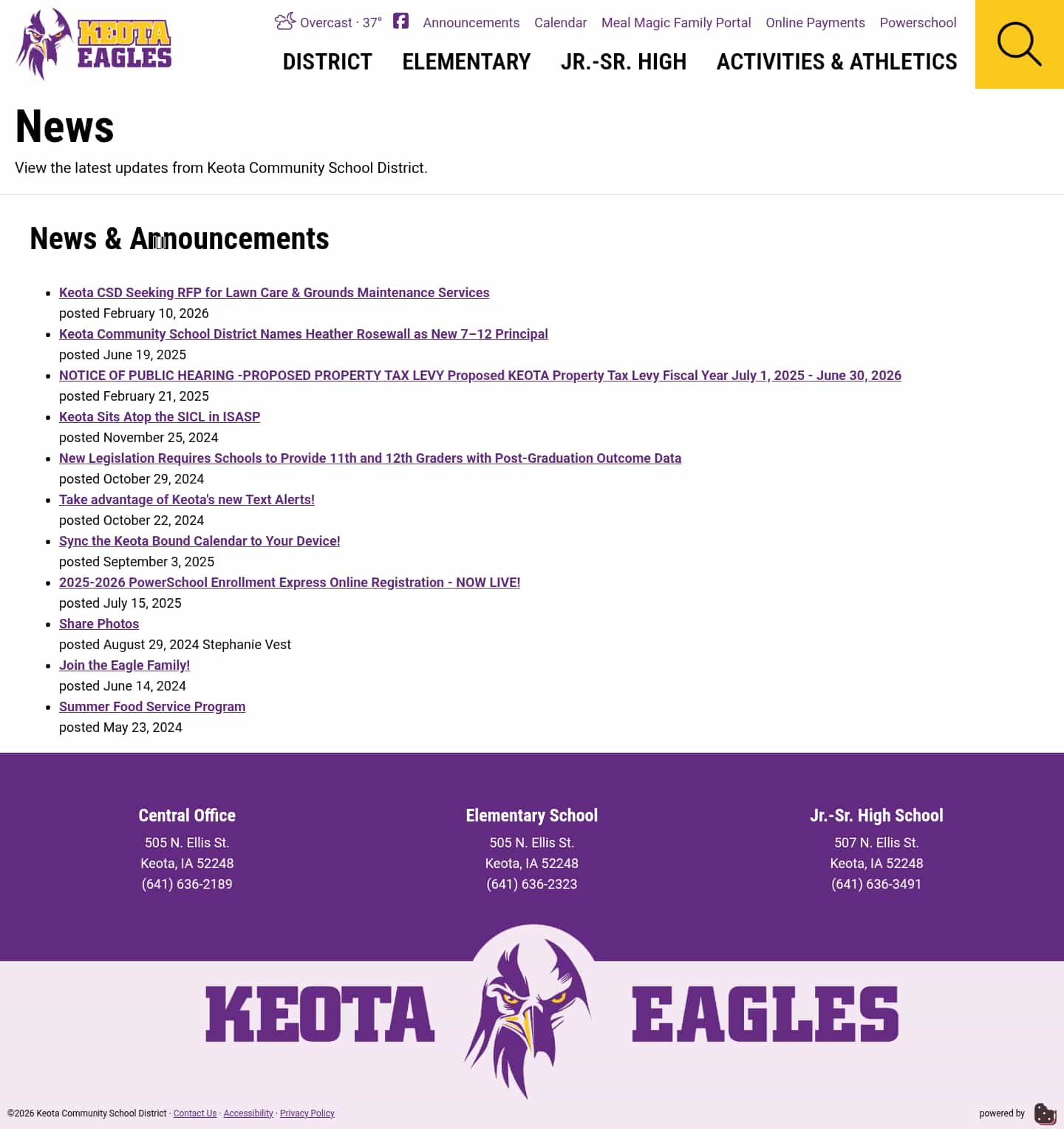 Latest website image capture