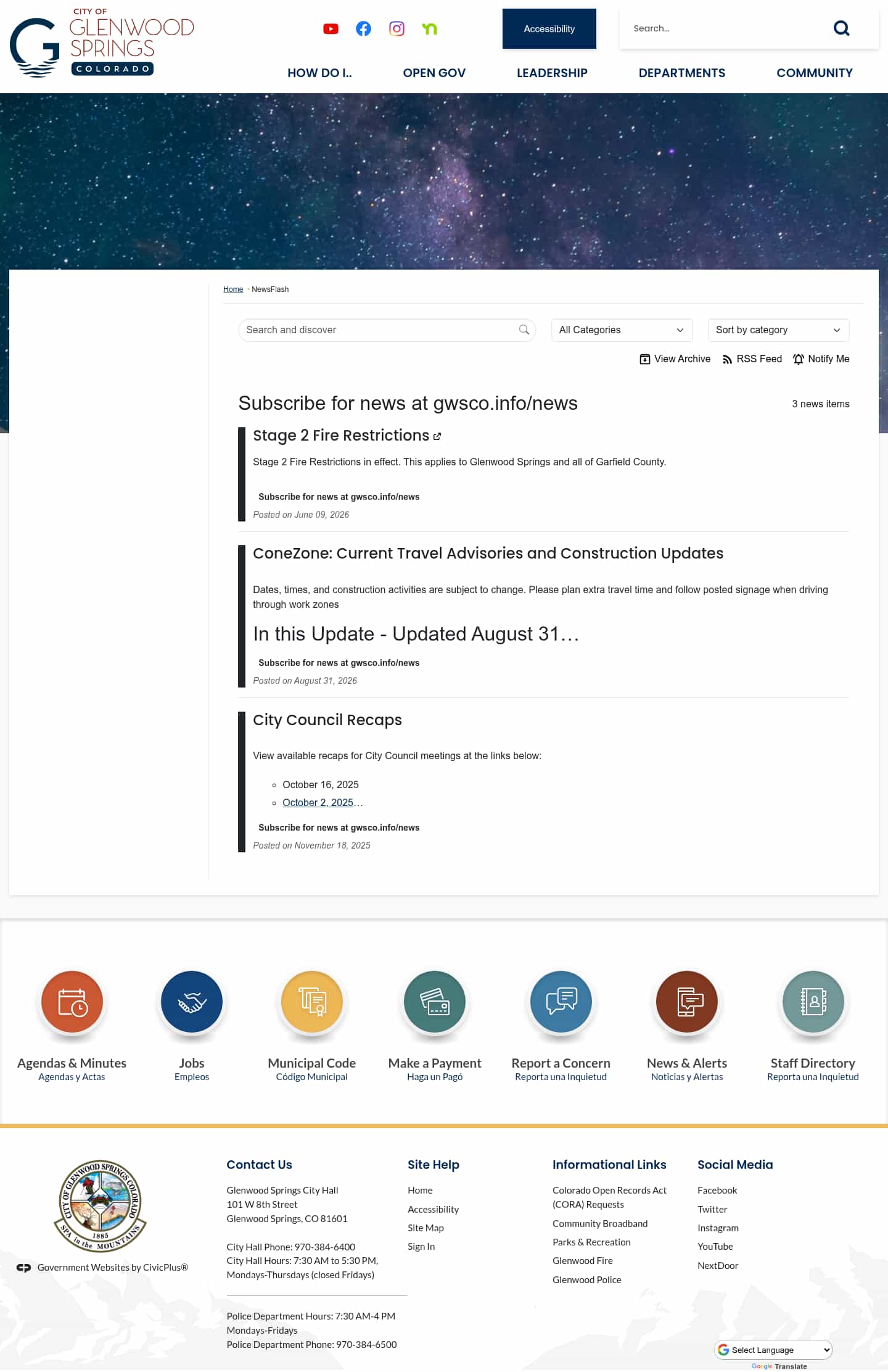 Latest website image capture