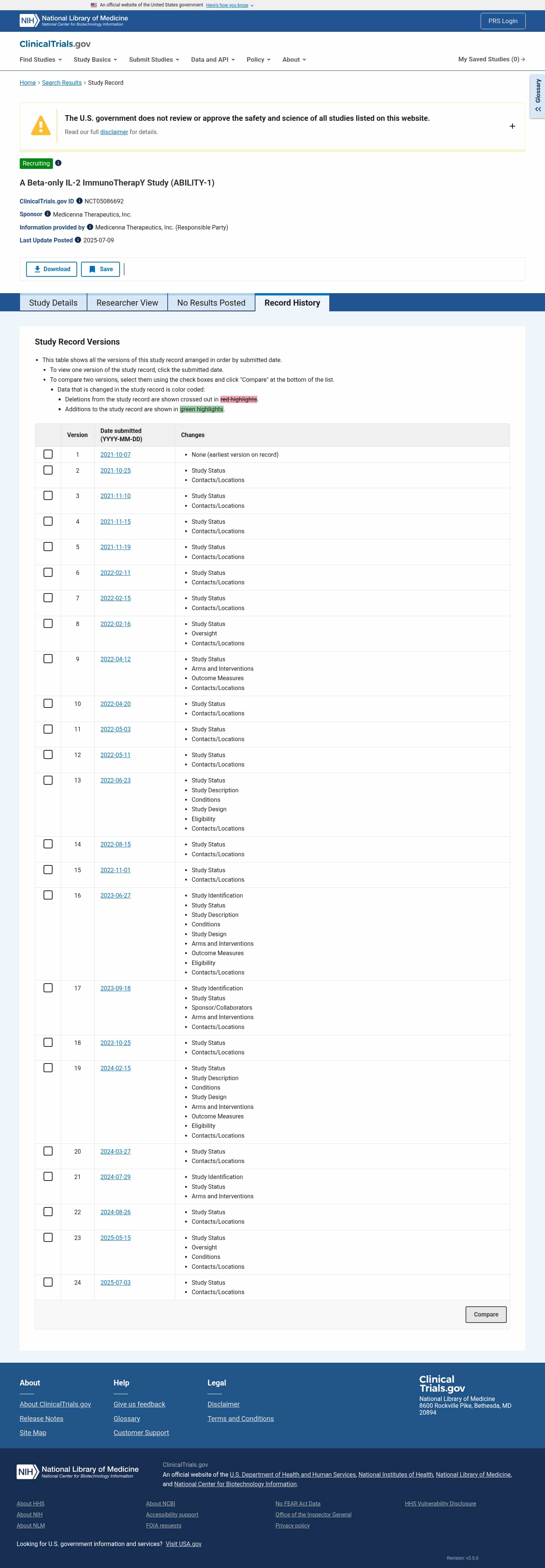 Latest website image capture