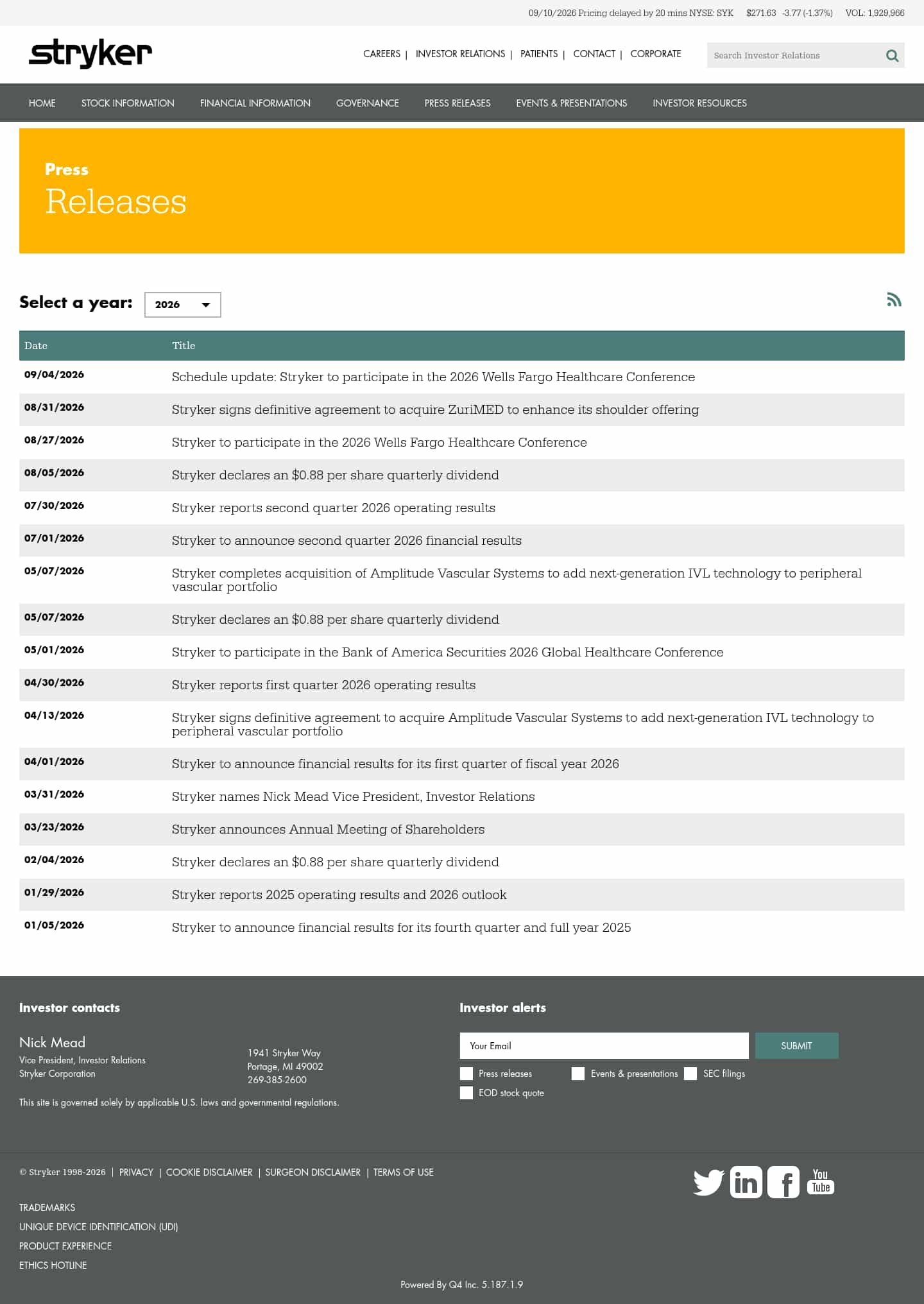 Latest website image capture