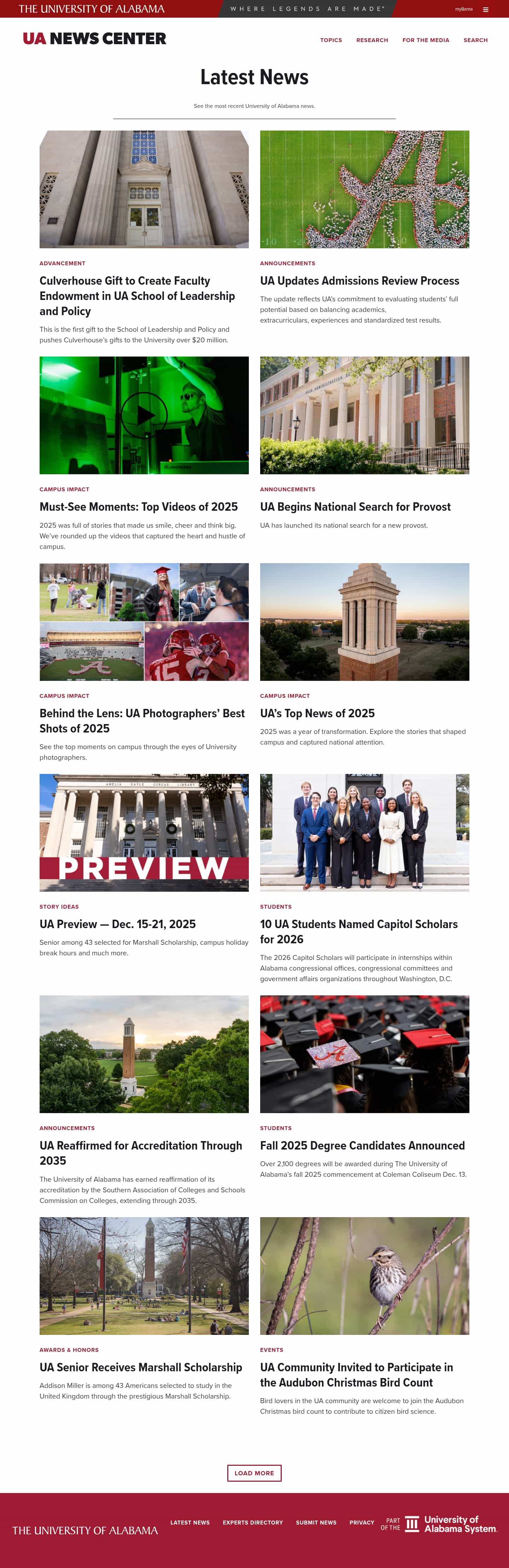 Latest website image capture