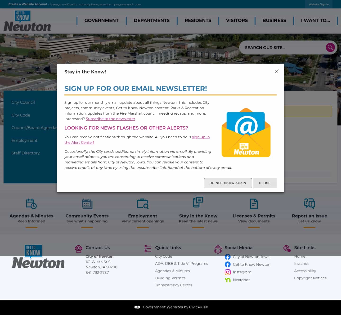 Latest website image capture