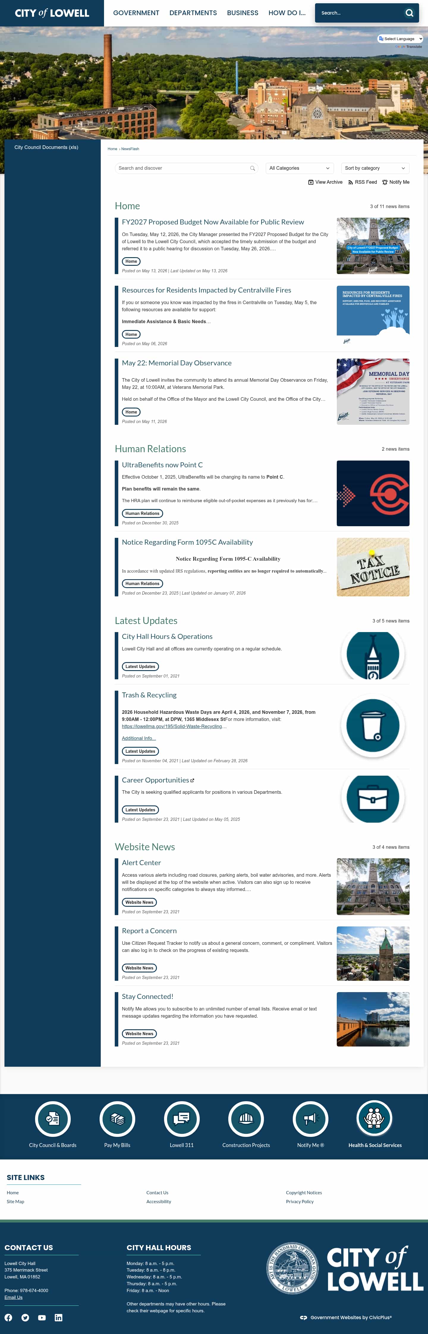 Latest website image capture