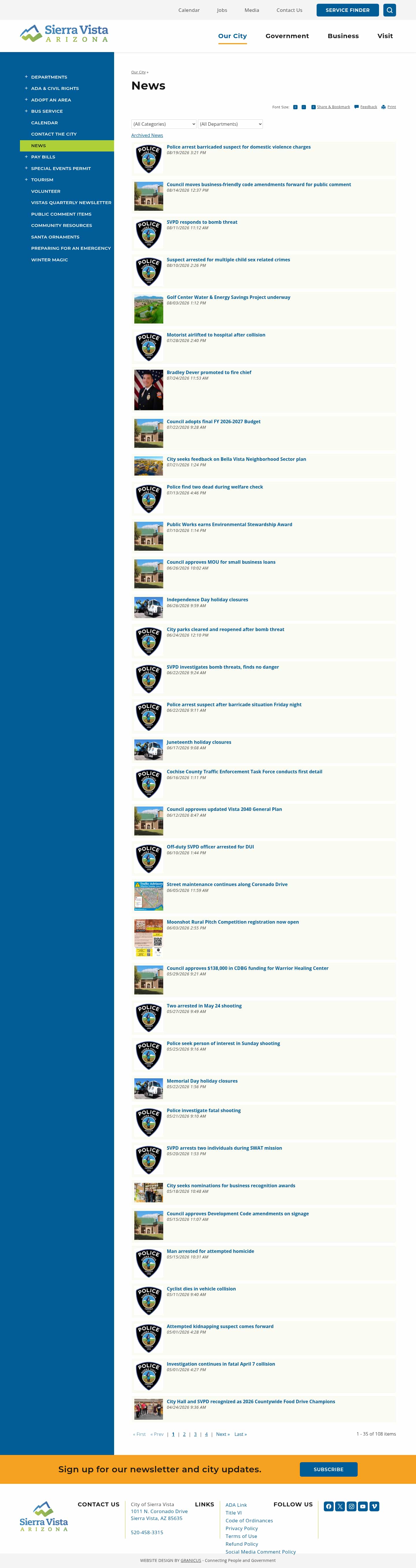Latest website image capture