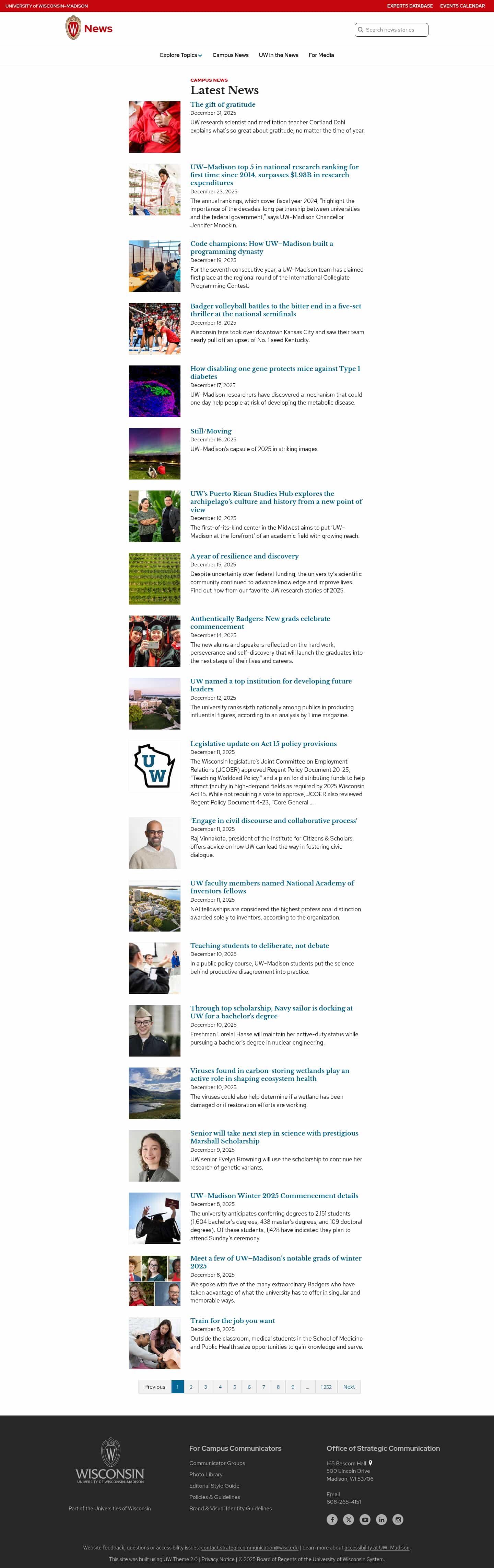 Latest website image capture