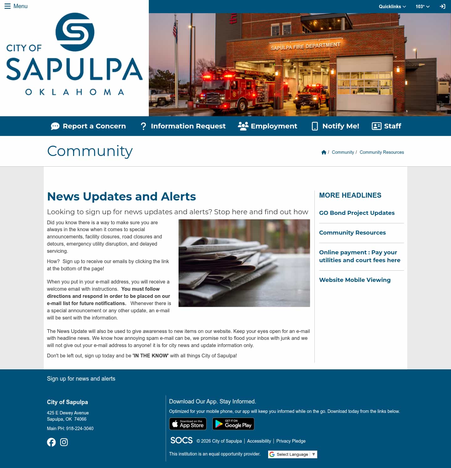Latest website image capture