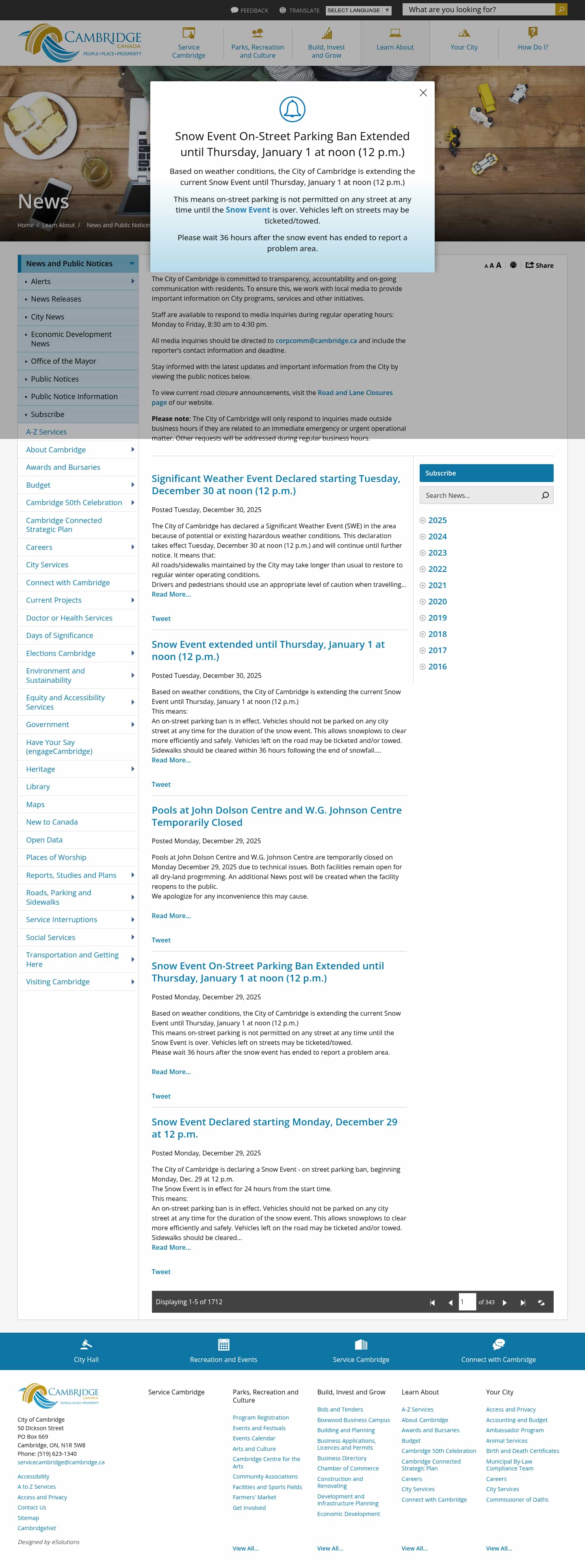 Latest website image capture