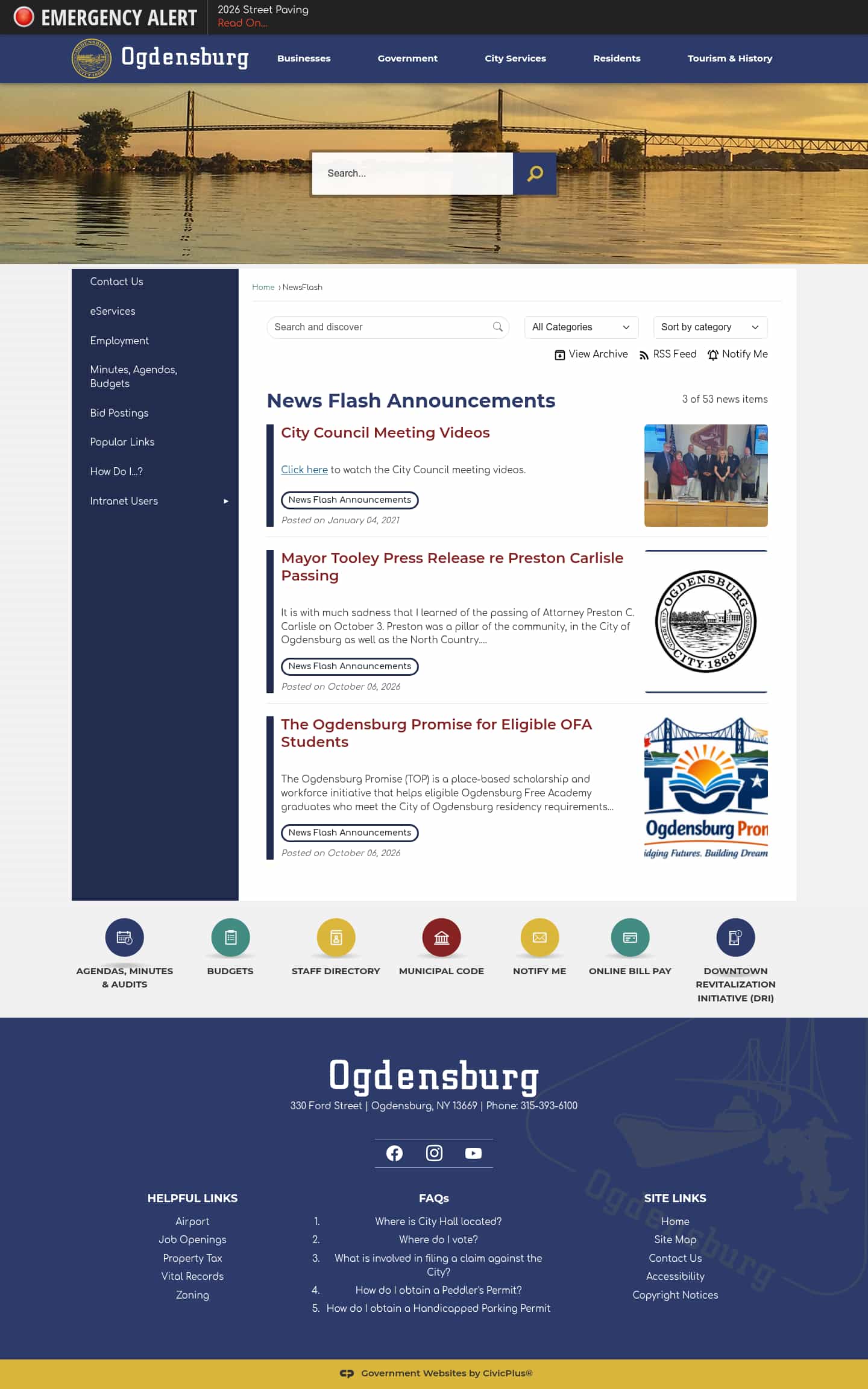 Latest website image capture