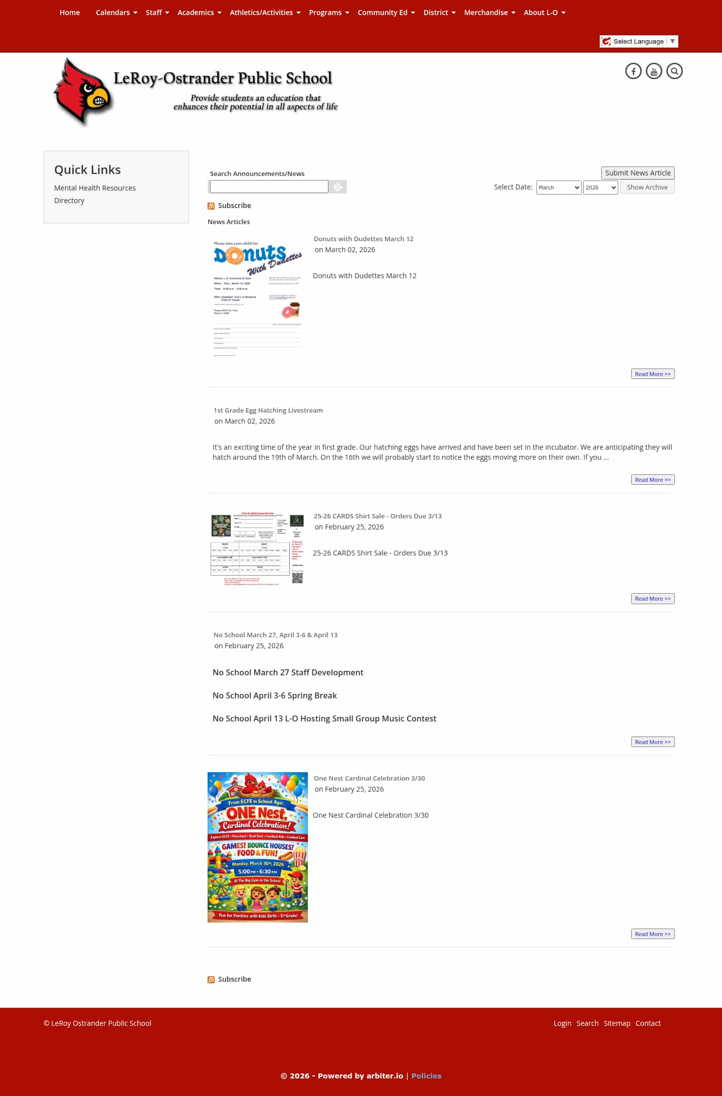 Latest website image capture