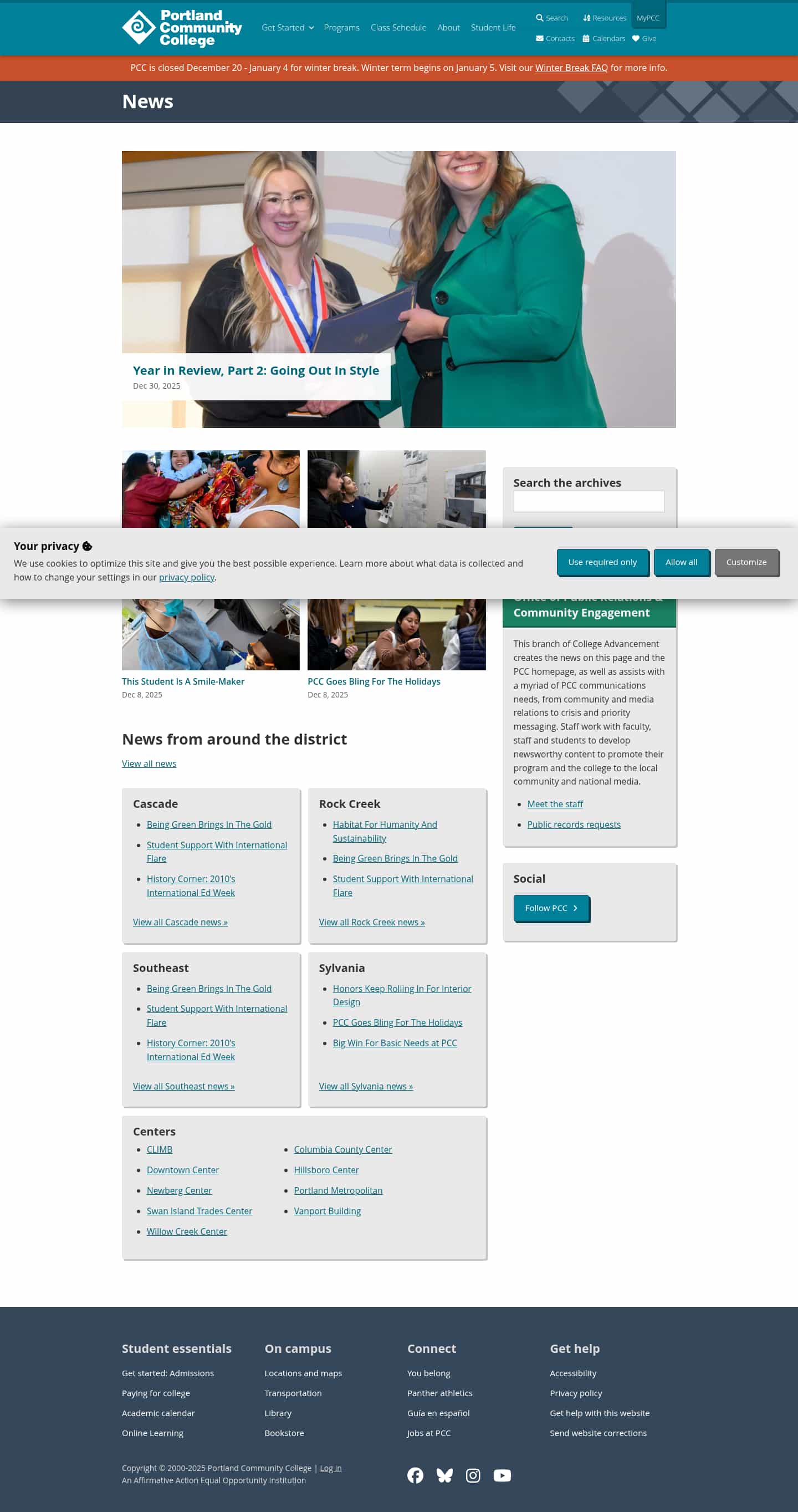 Latest website image capture