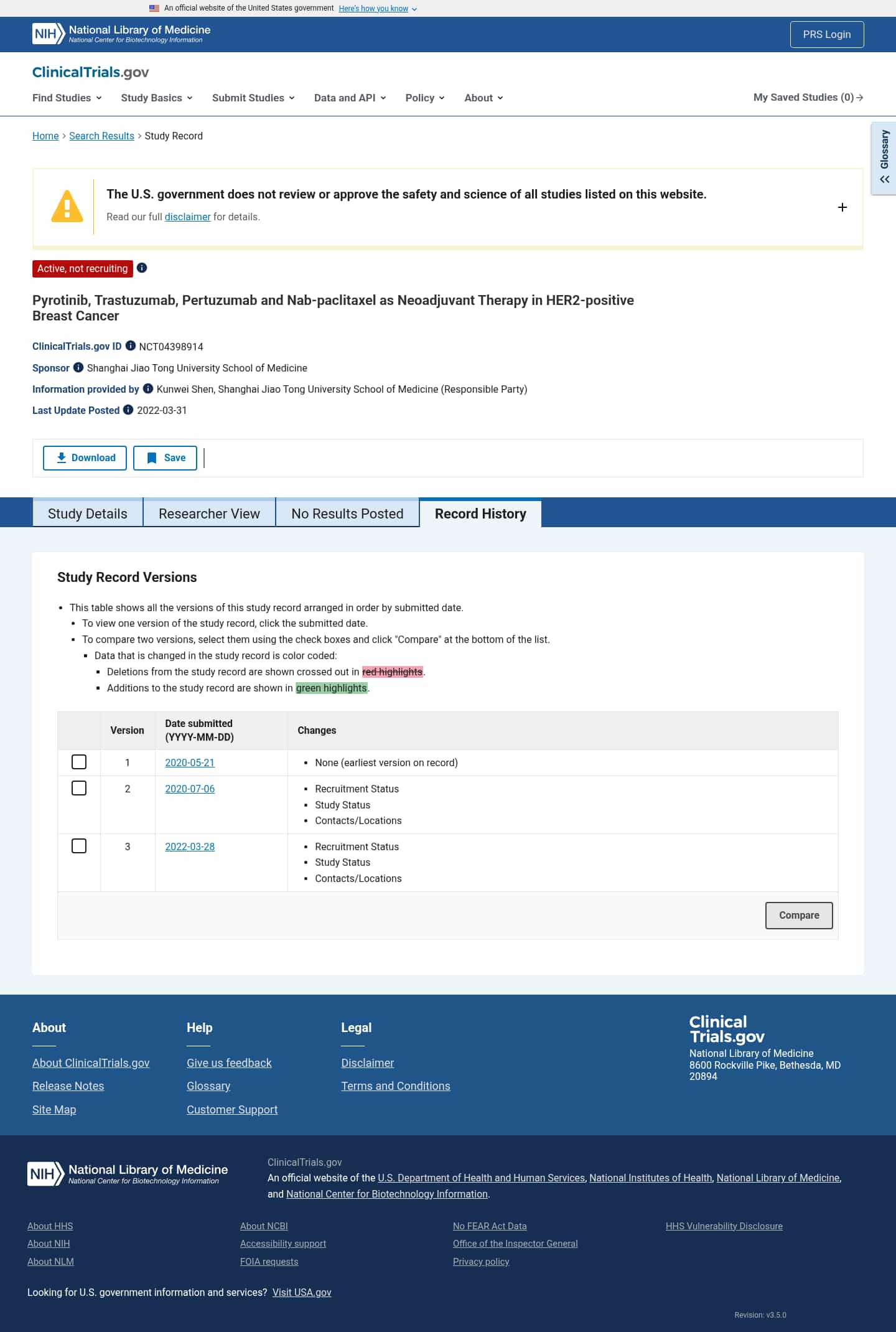 Latest website image capture