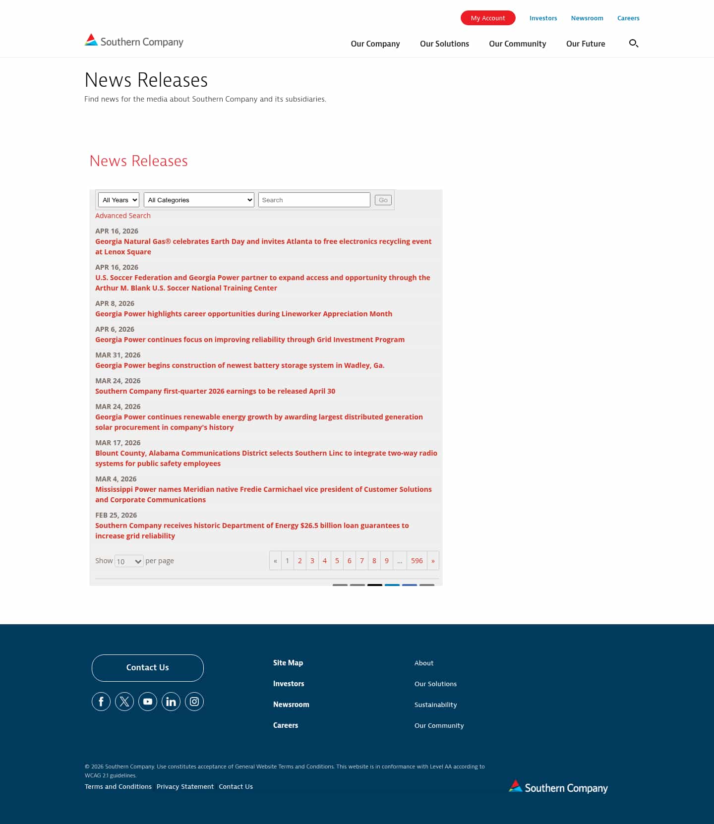 Latest website image capture