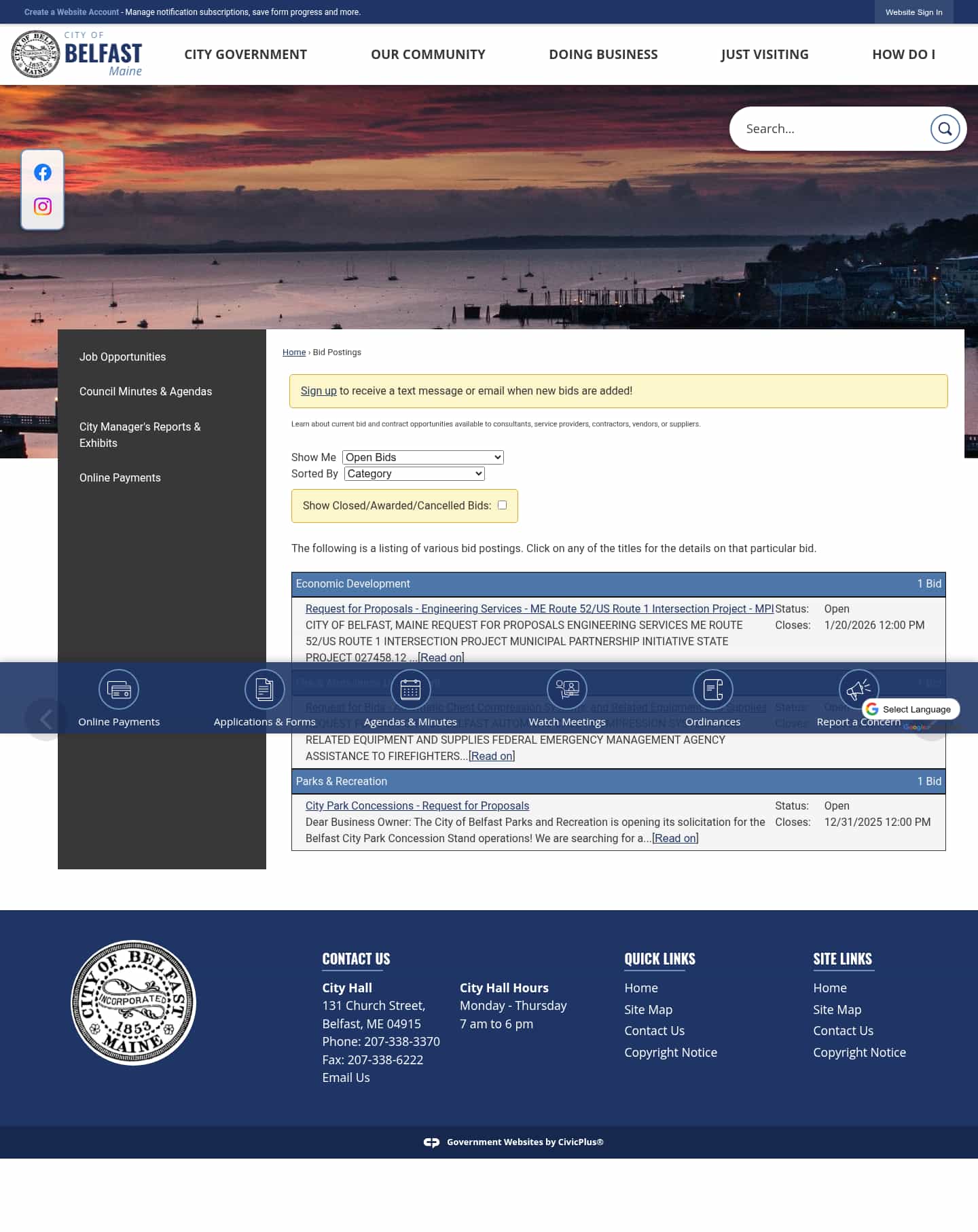 Latest website image capture