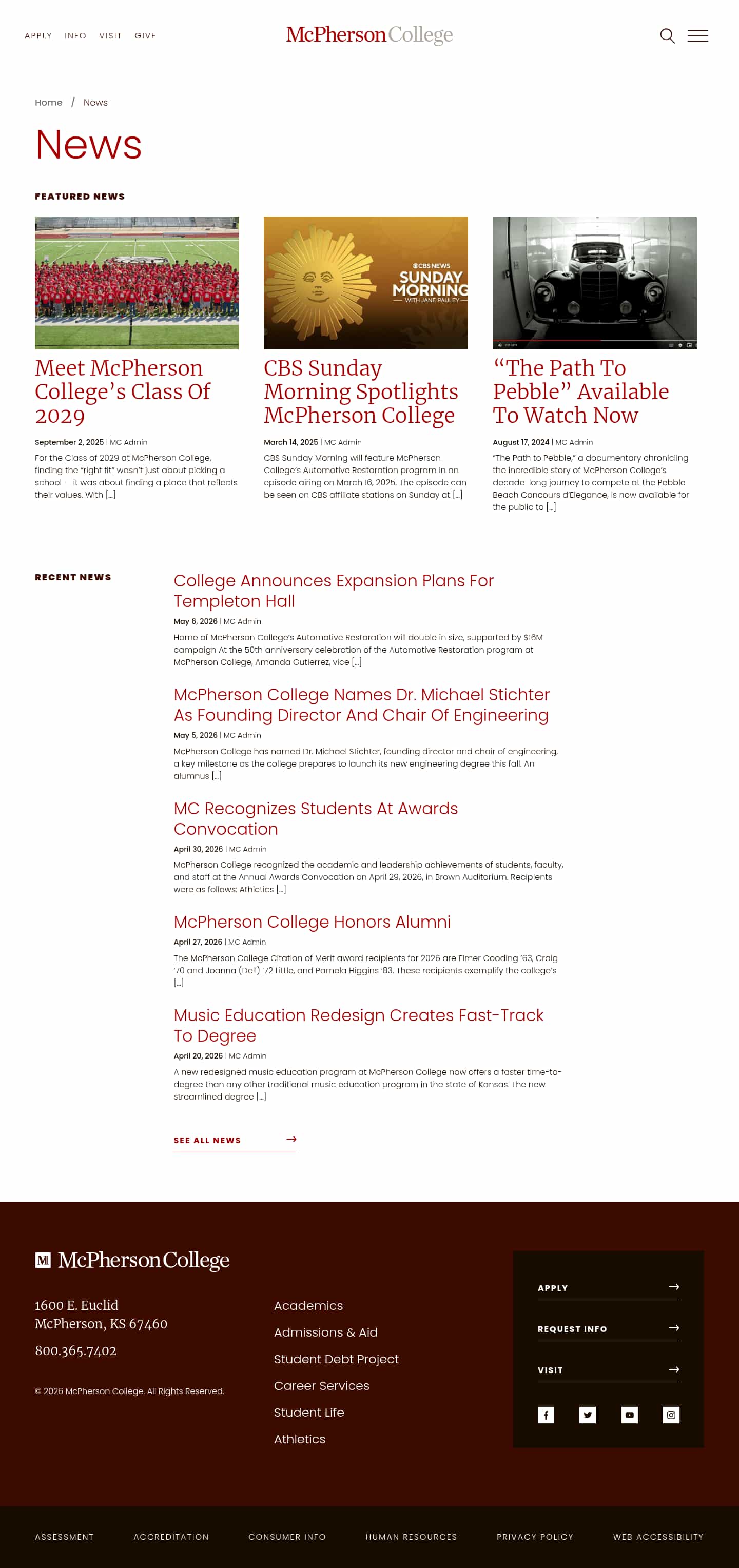 Latest website image capture