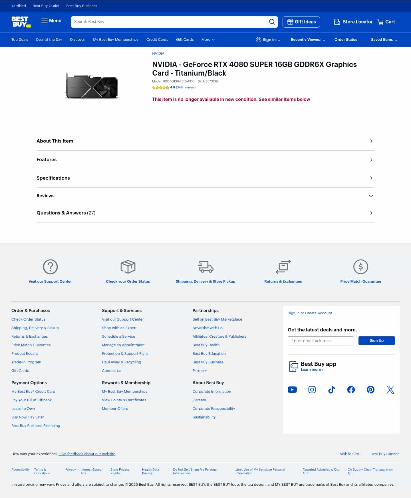 Latest website image capture