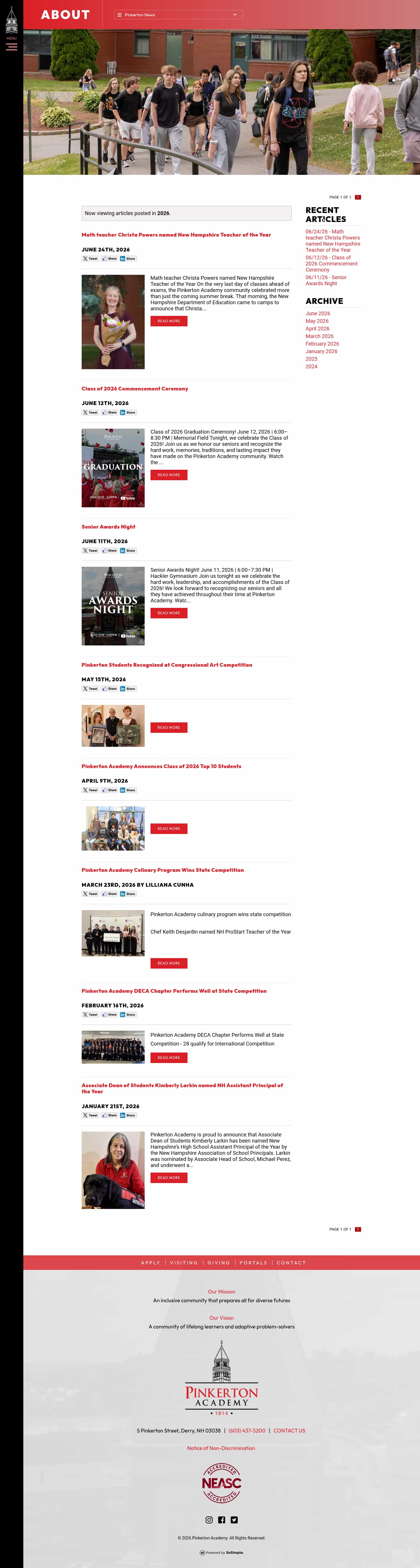 Latest website image capture