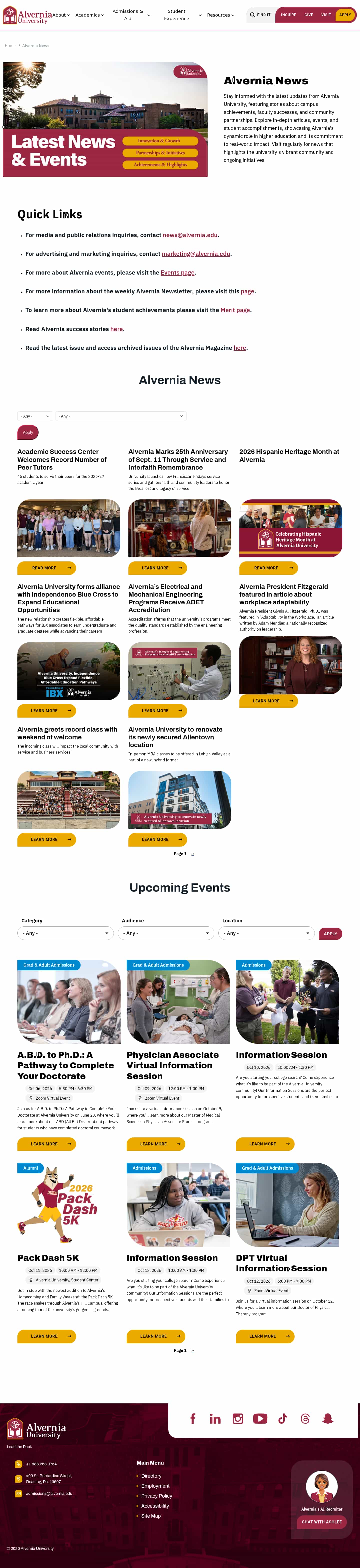 Latest website image capture