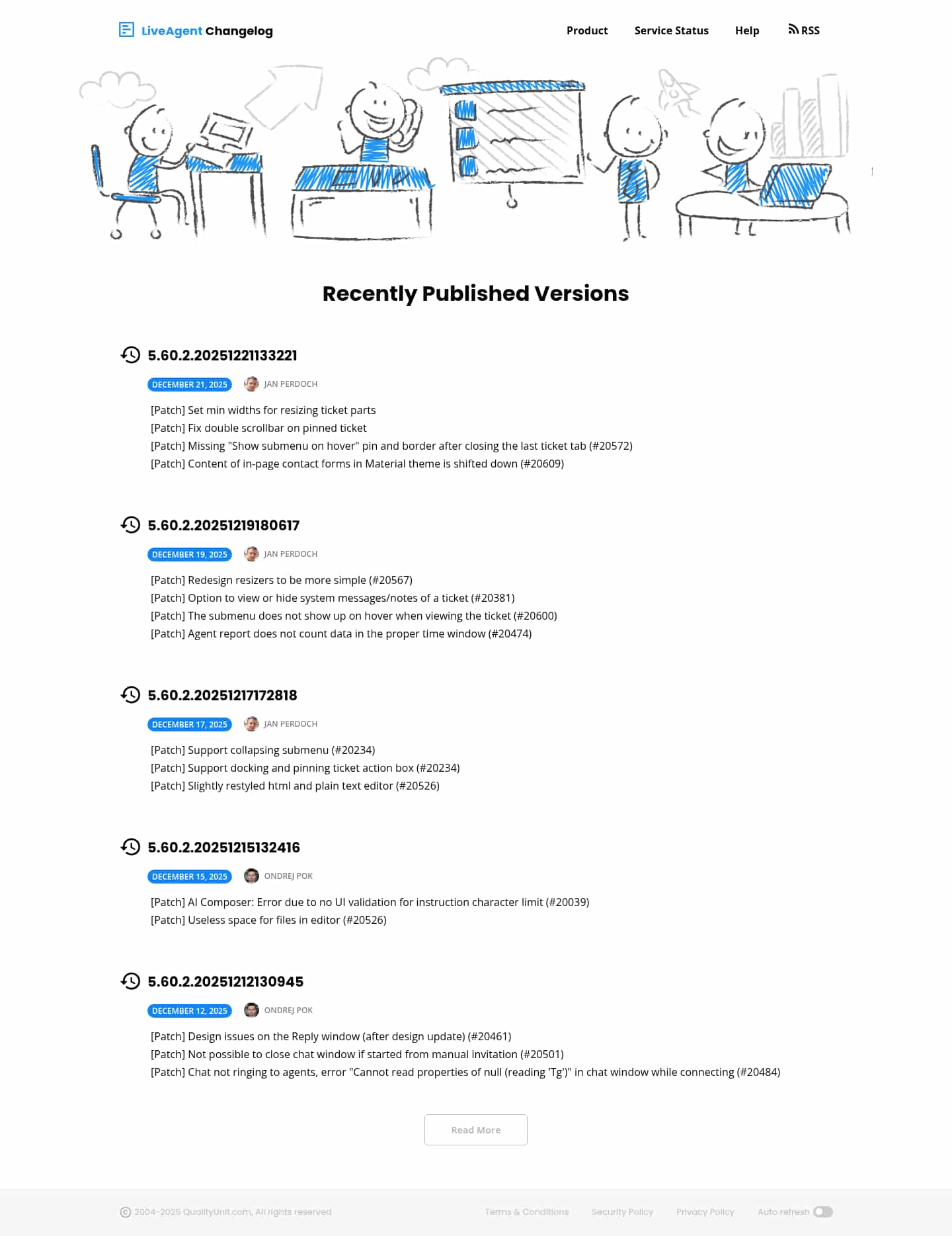 Latest website image capture