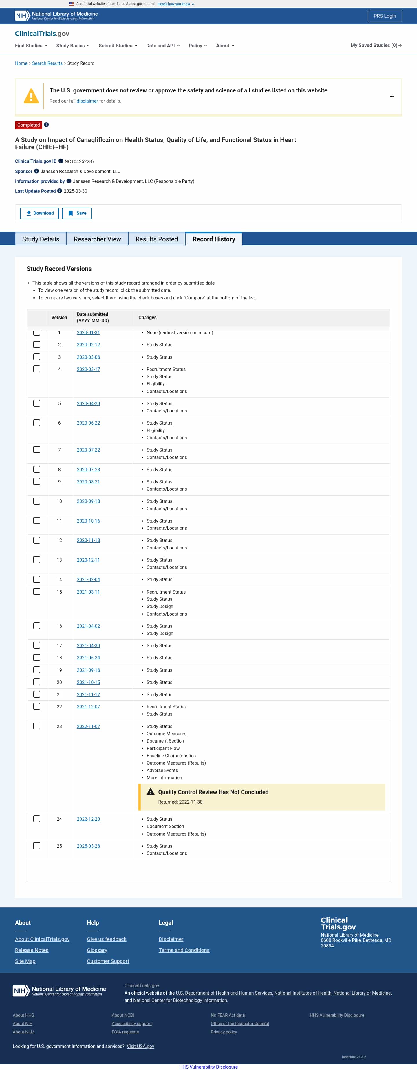Latest website image capture