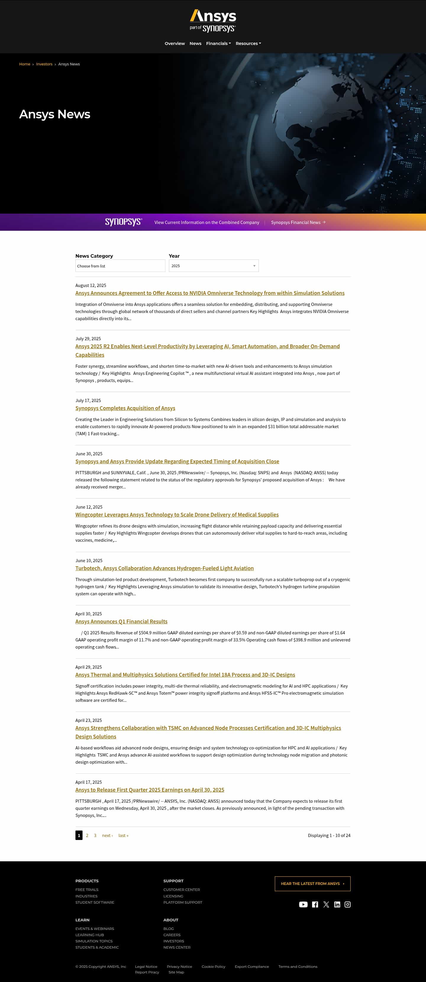 Latest website image capture