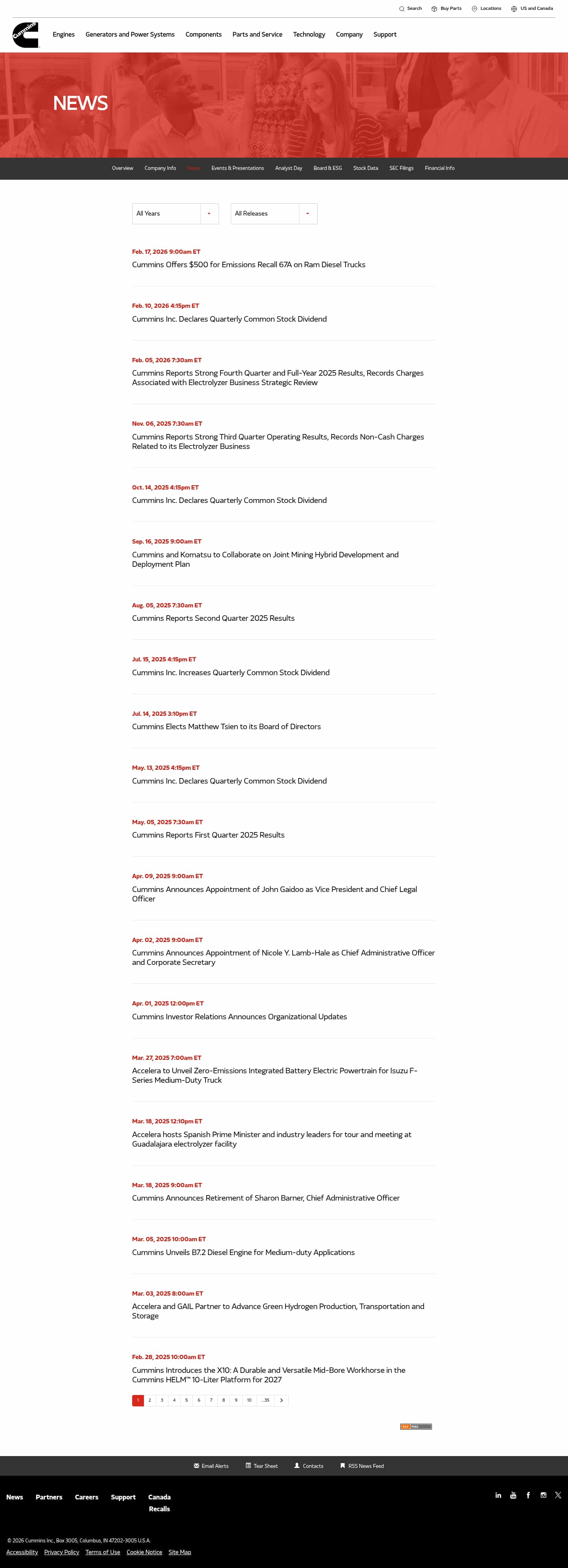 Latest website image capture