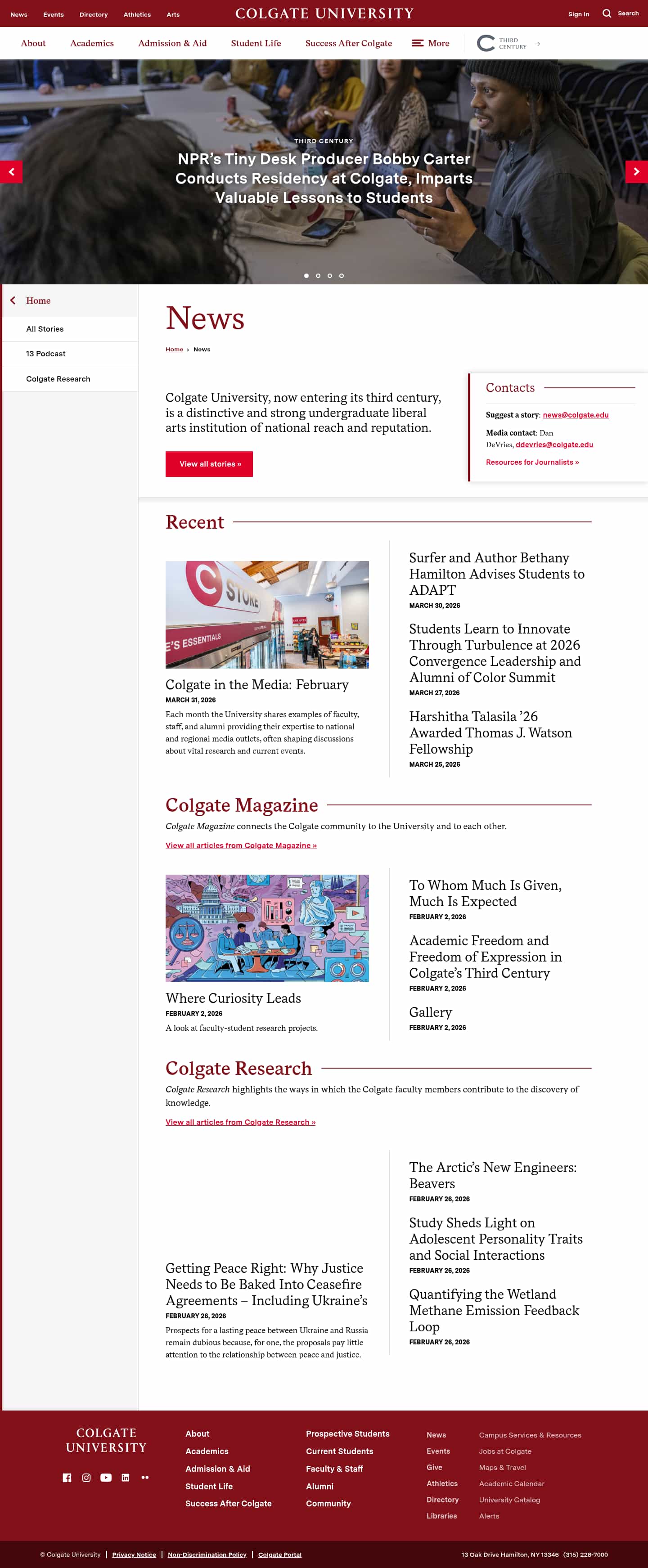 Latest website image capture