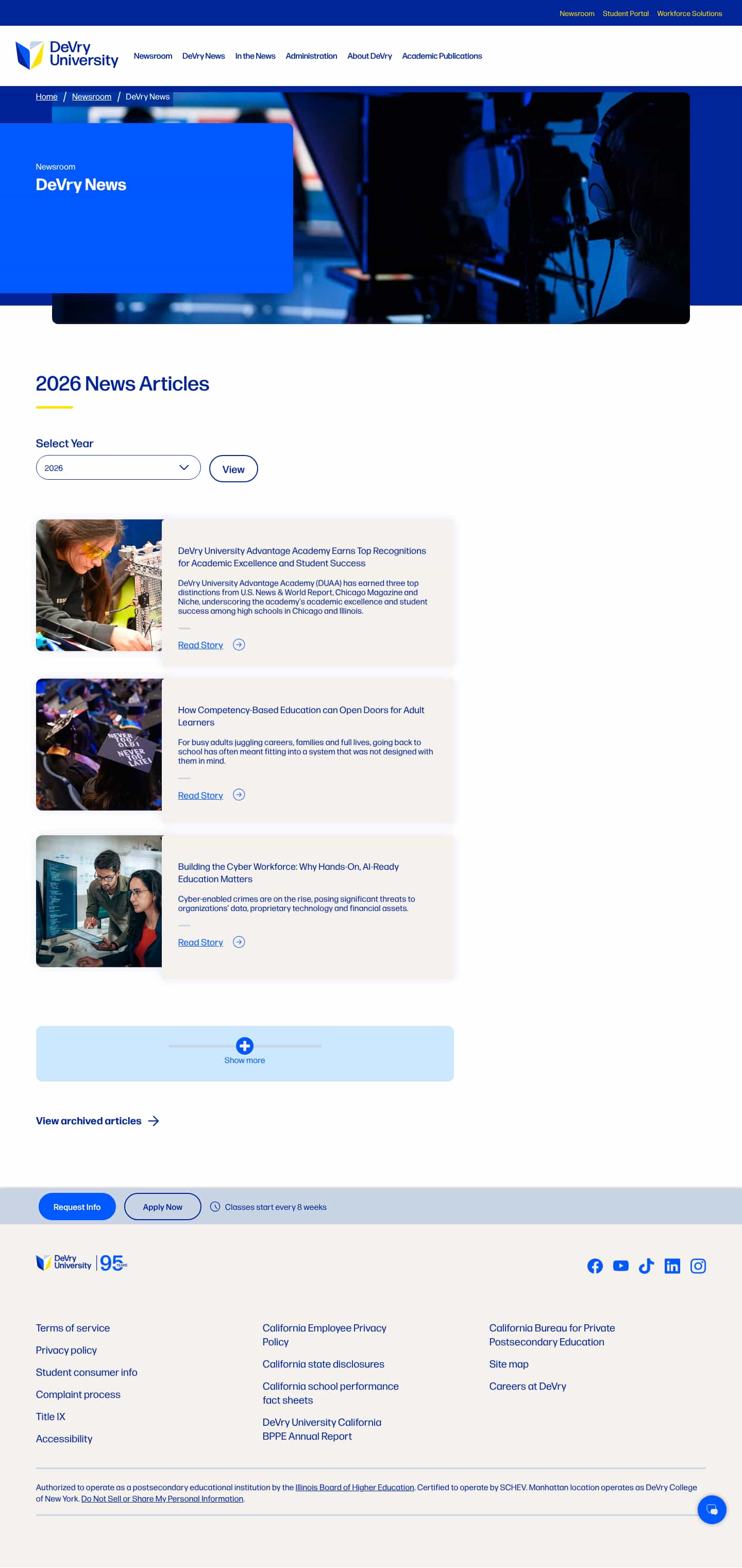 Latest website image capture