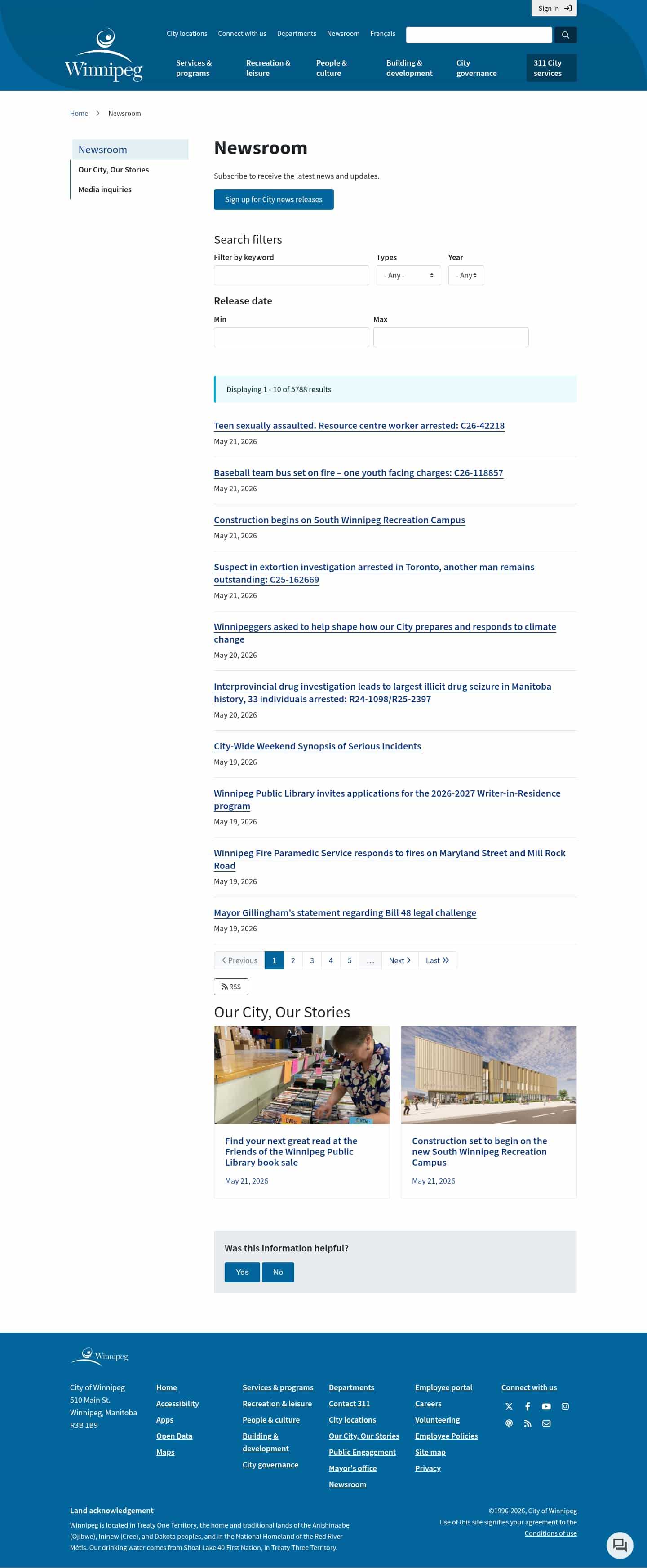Latest website image capture