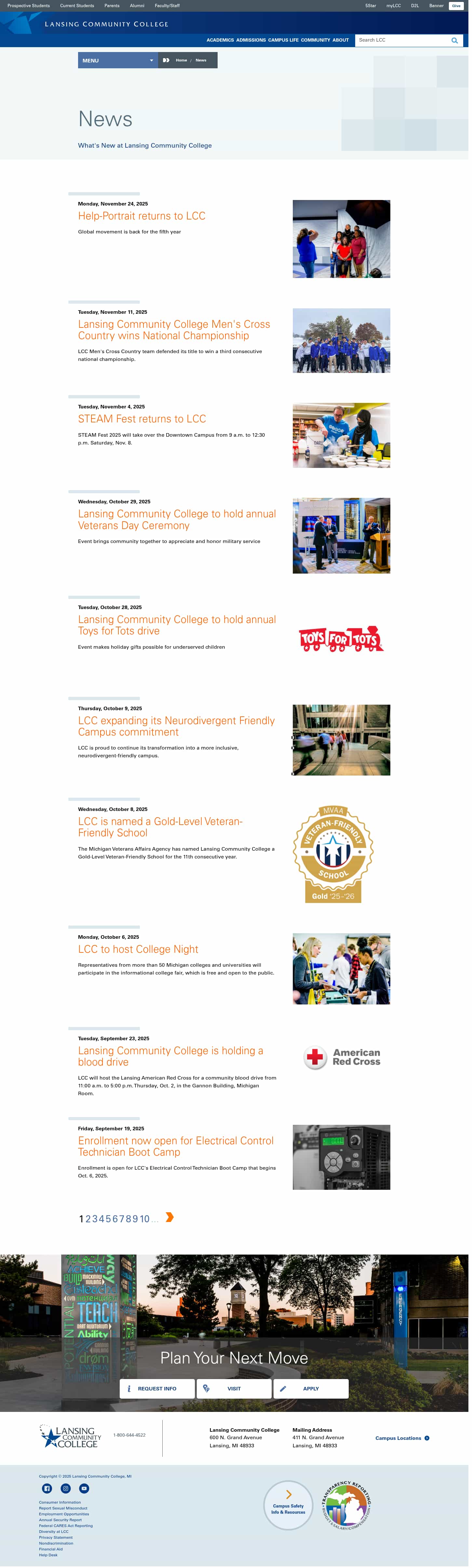 Latest website image capture