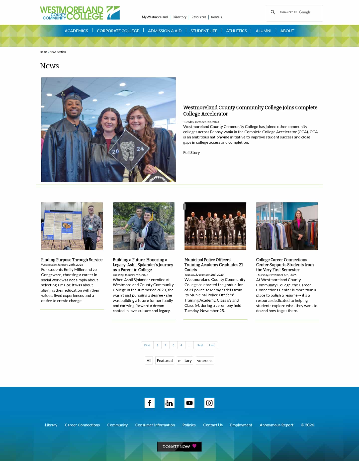 Latest website image capture