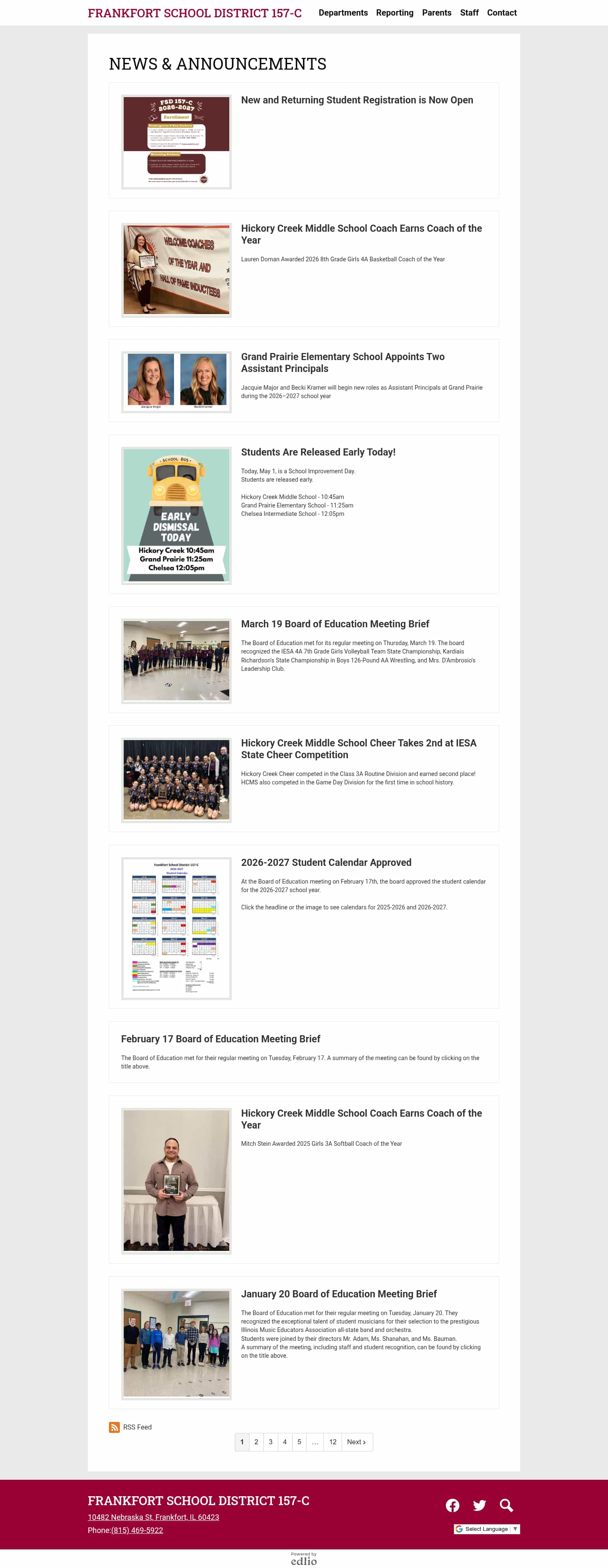 Latest website image capture