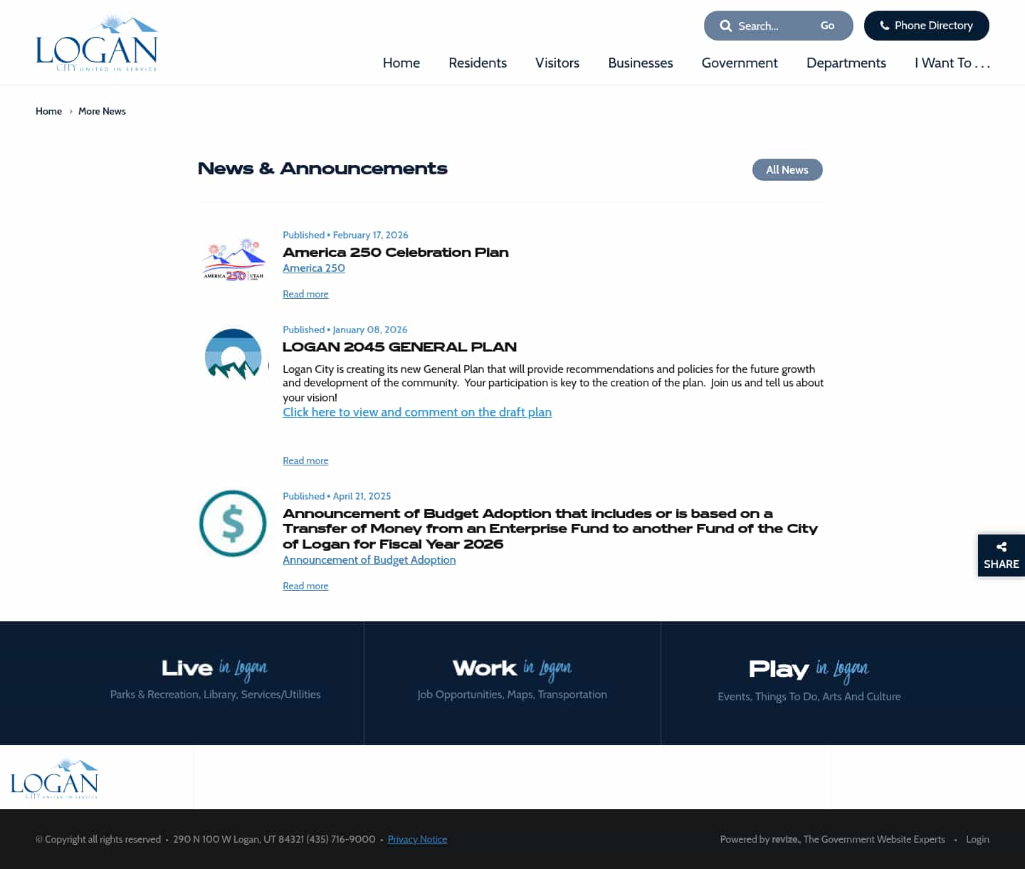 Latest website image capture