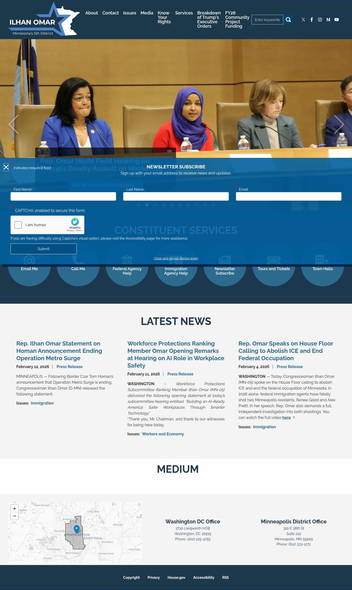 Latest website image capture