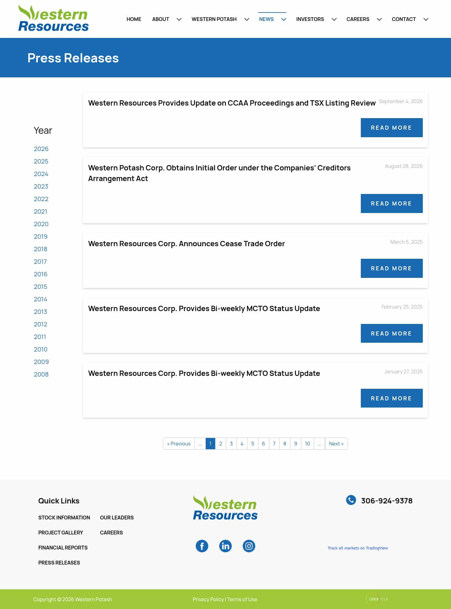 Latest website image capture