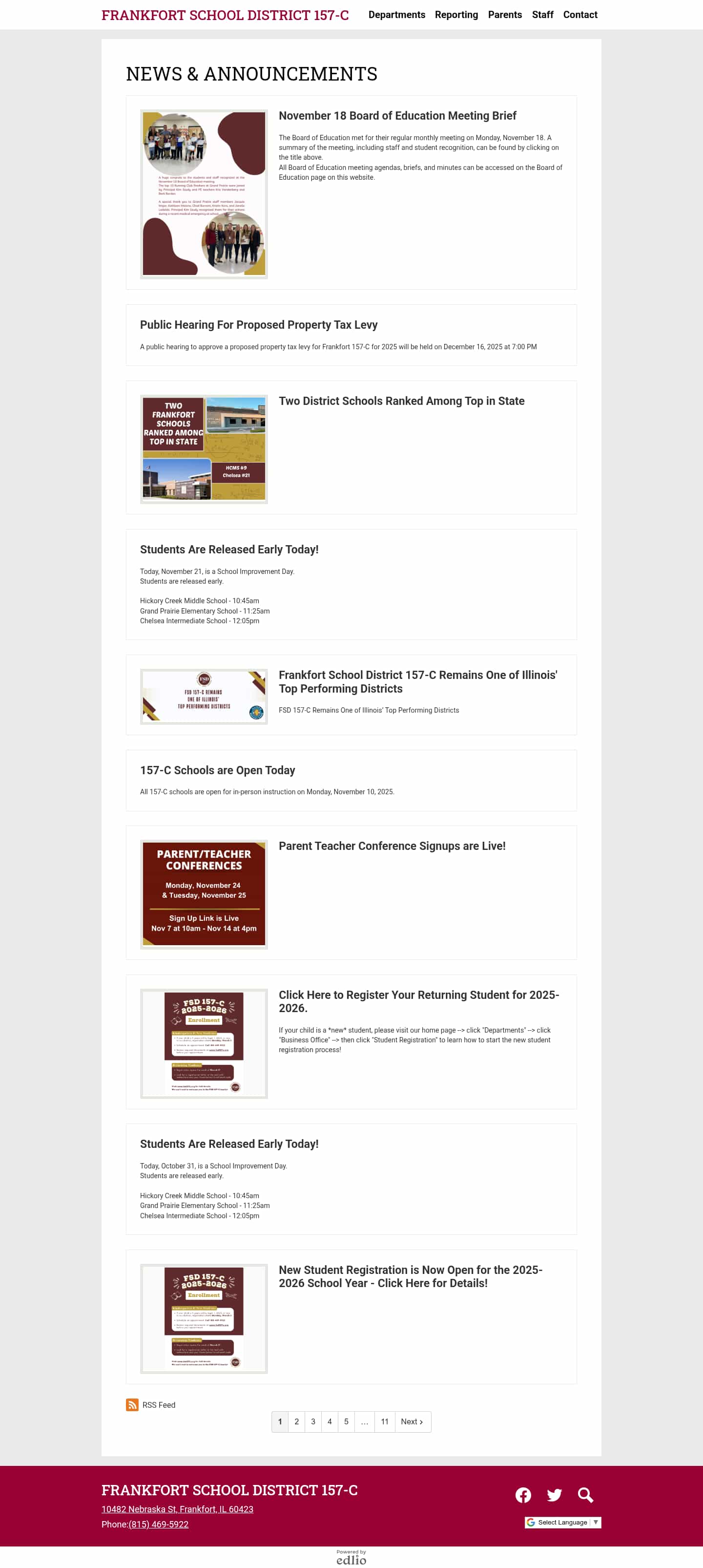 Latest website image capture