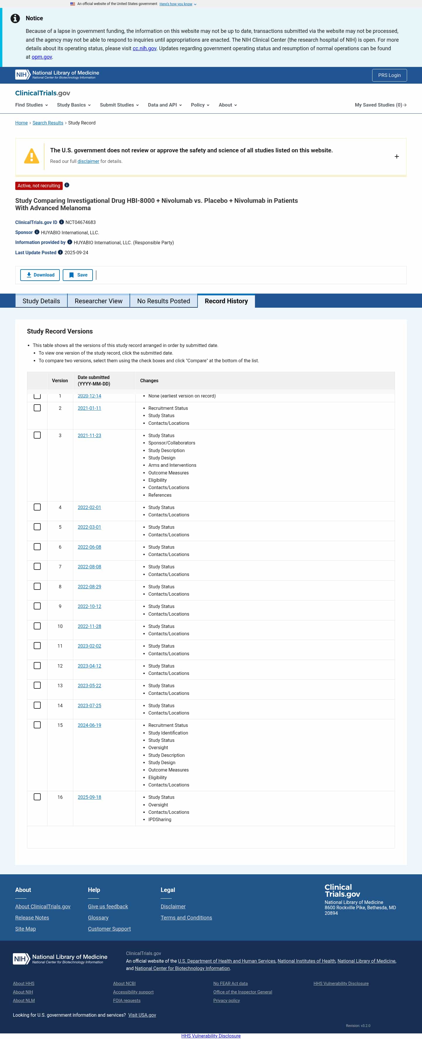 Latest website image capture