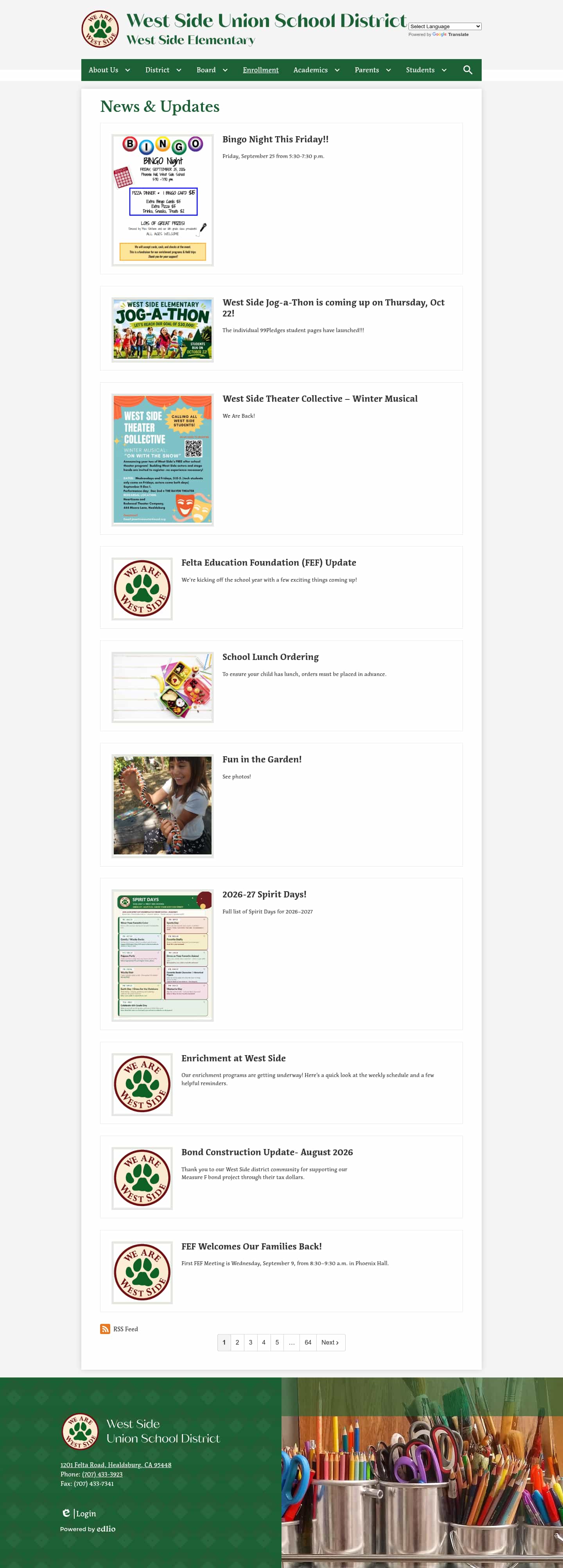 Latest website image capture