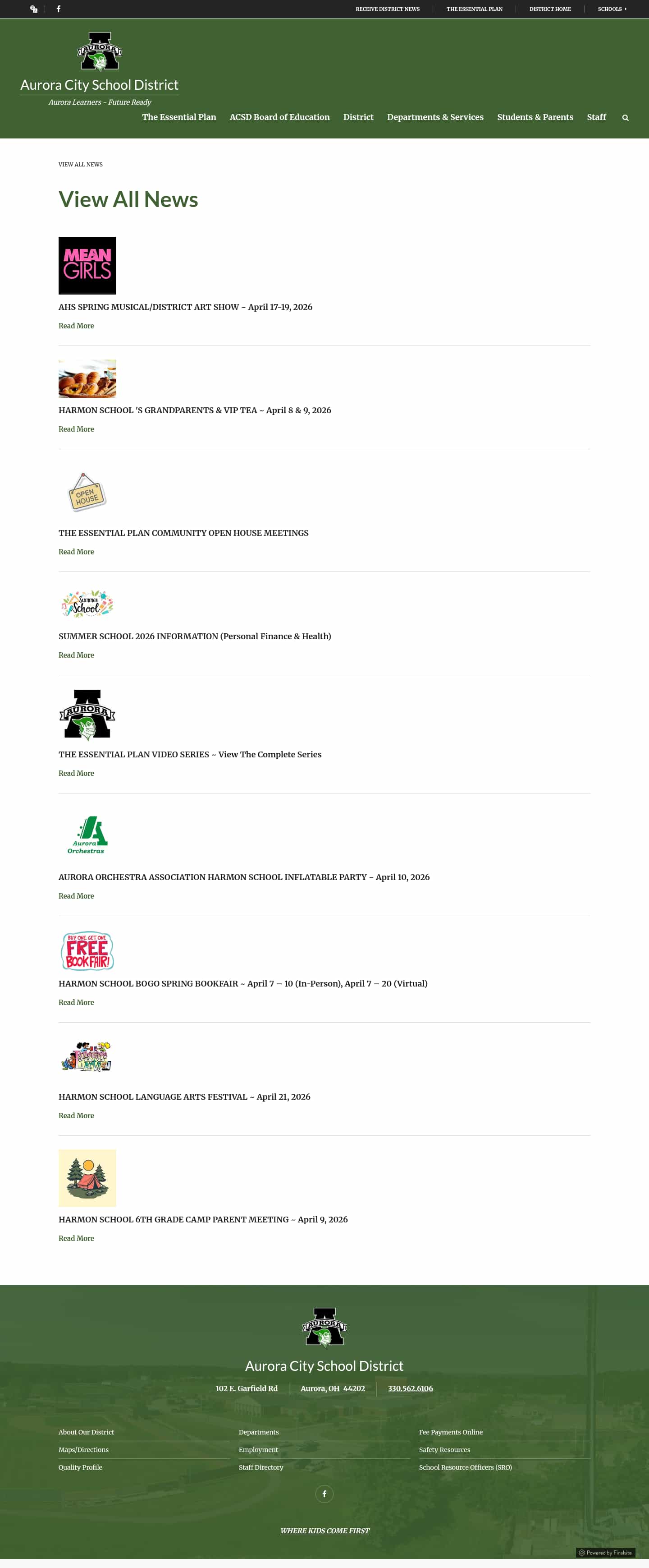 Latest website image capture