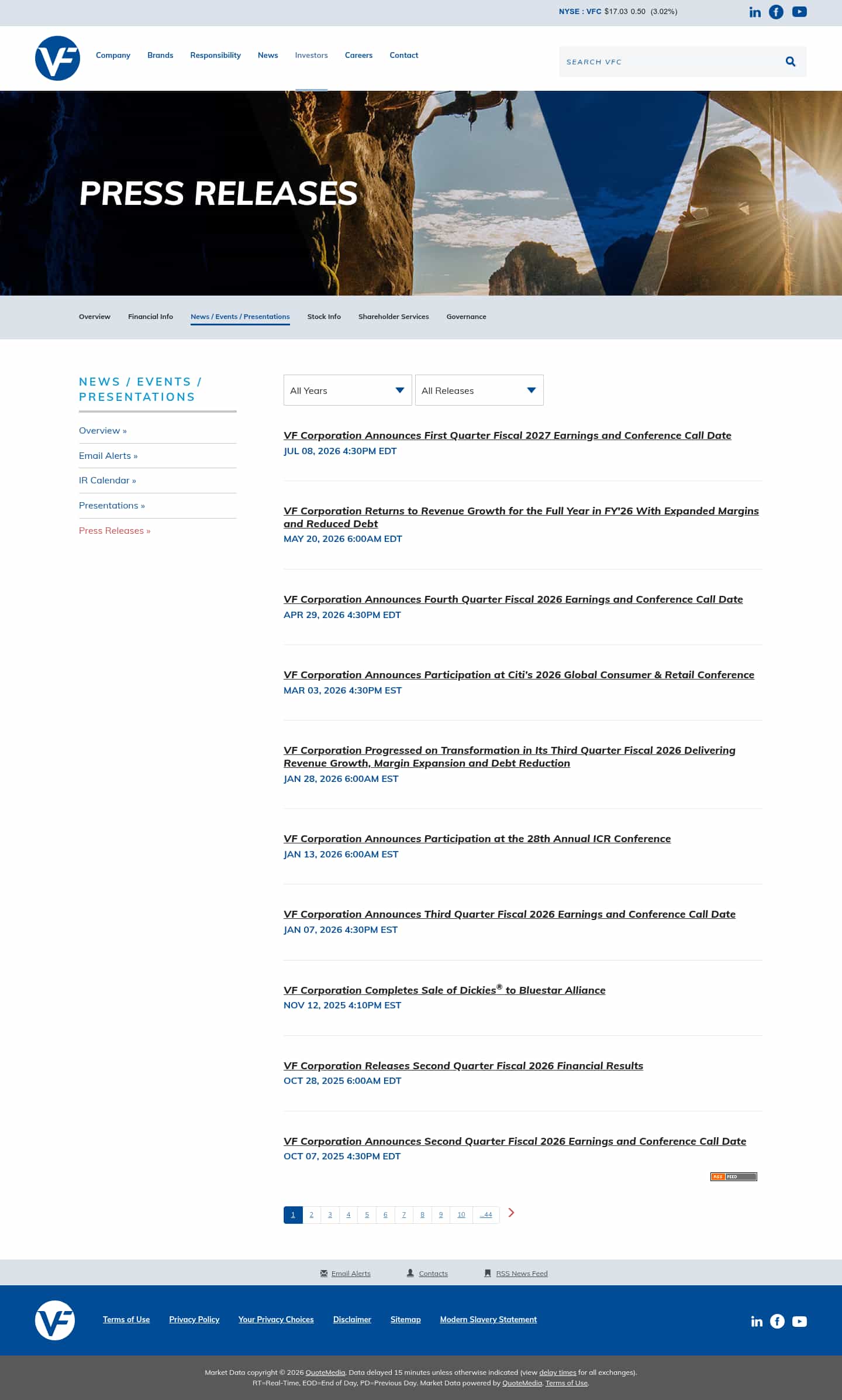 Latest website image capture