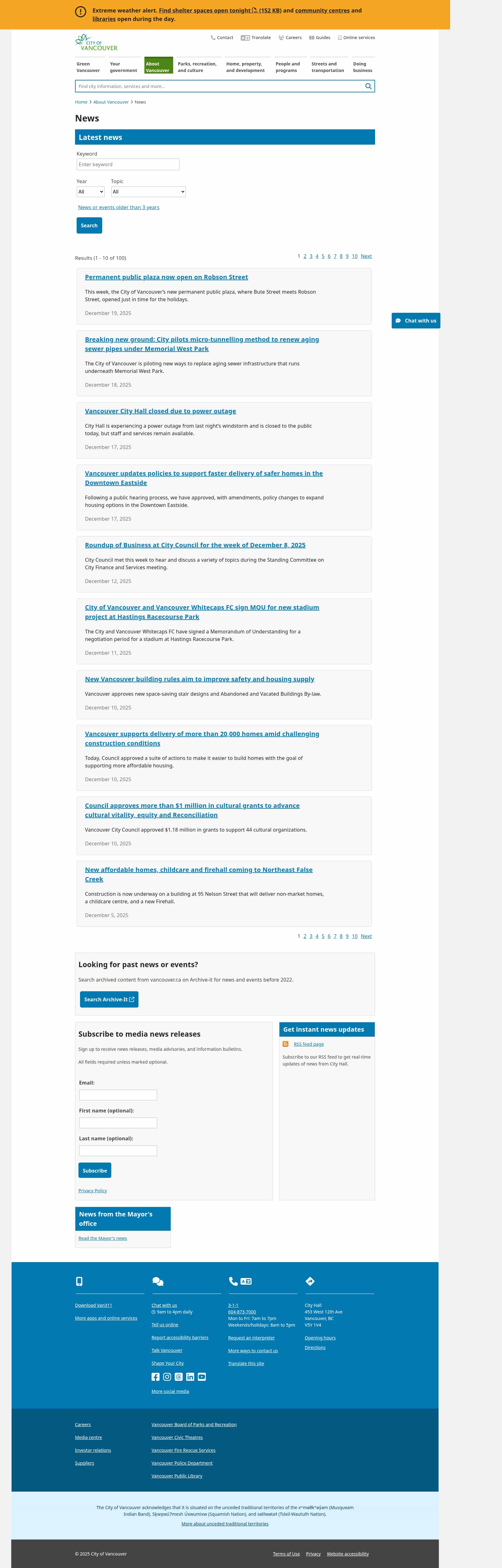 Latest website image capture