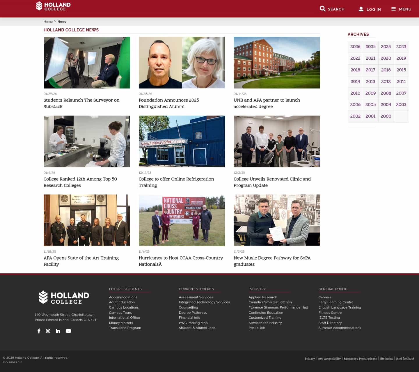 Latest website image capture