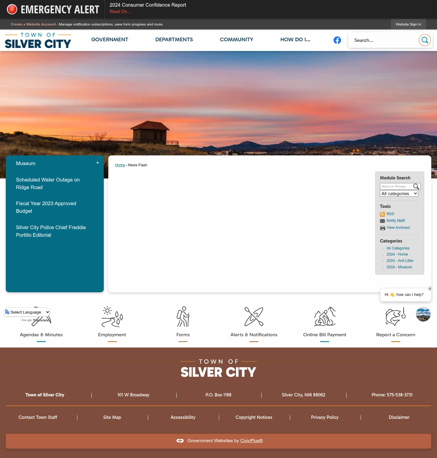 Latest website image capture