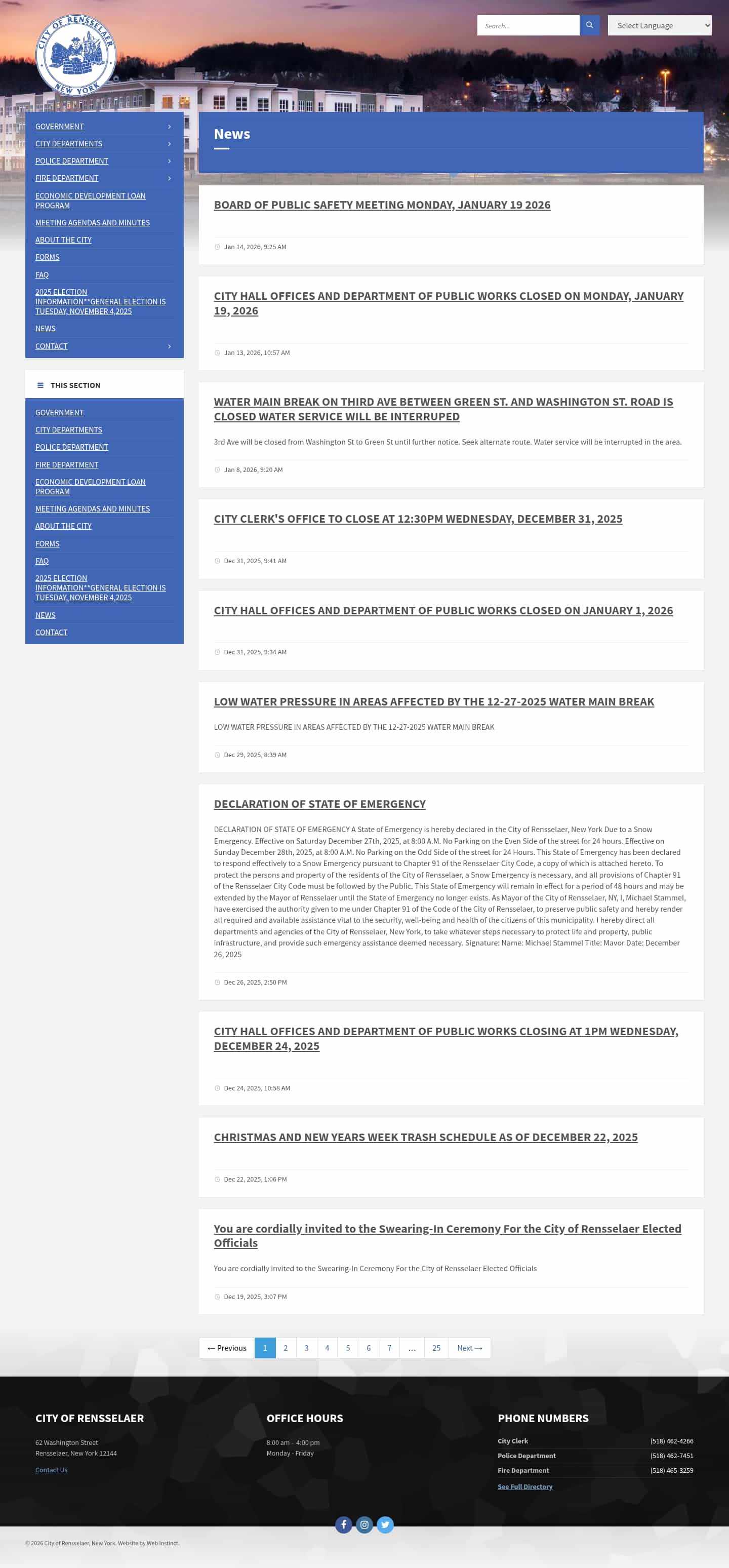 Latest website image capture